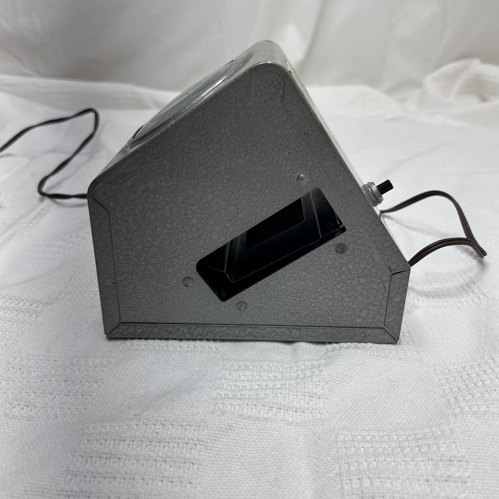 Vintage Brumberger Film Accessory Film Viewer/Splicer Textured Metal