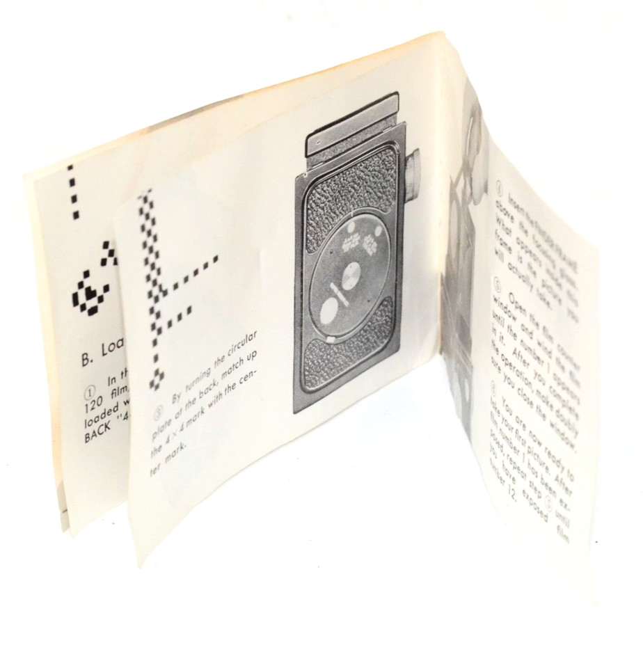 Ricohflex Ricoh Color Back 44 Adapter Kit 120 Film TLR – Original Box & Manual