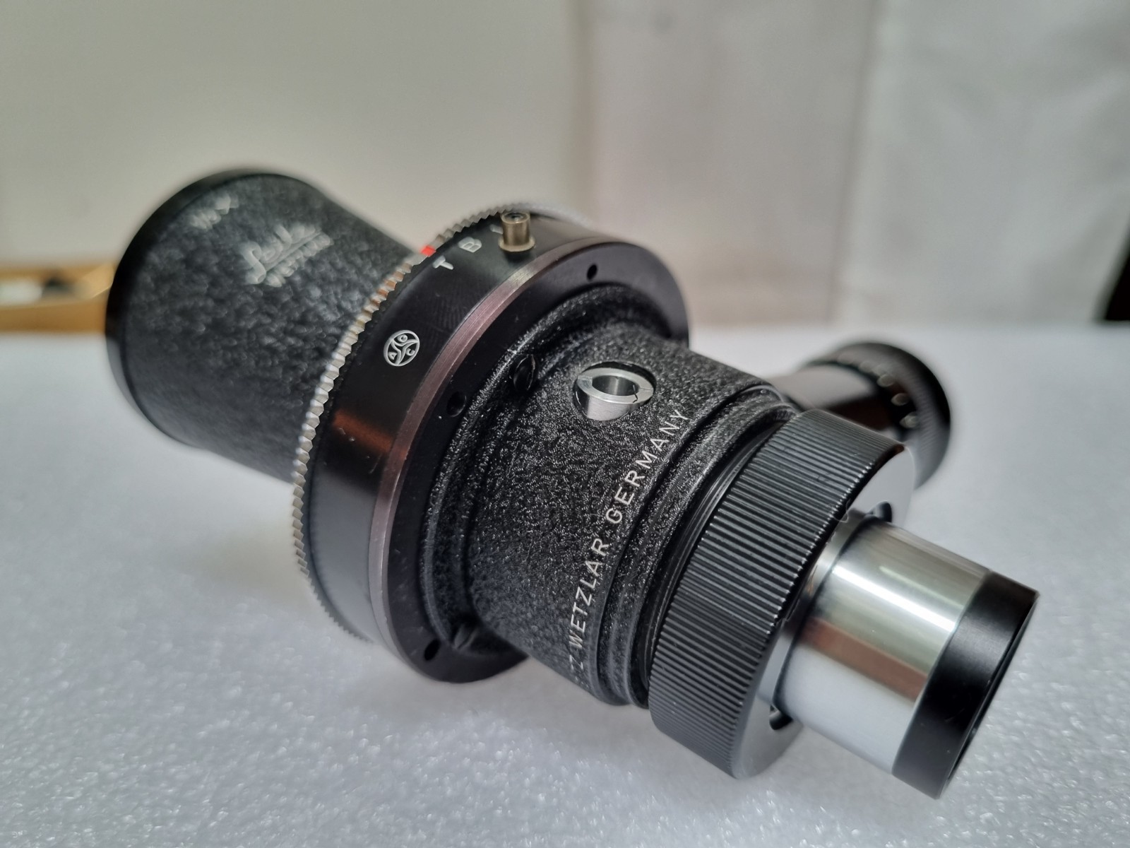Leitz Wetzlar ProntorPress Shutter Microscope Camera Adapter Excellent condition