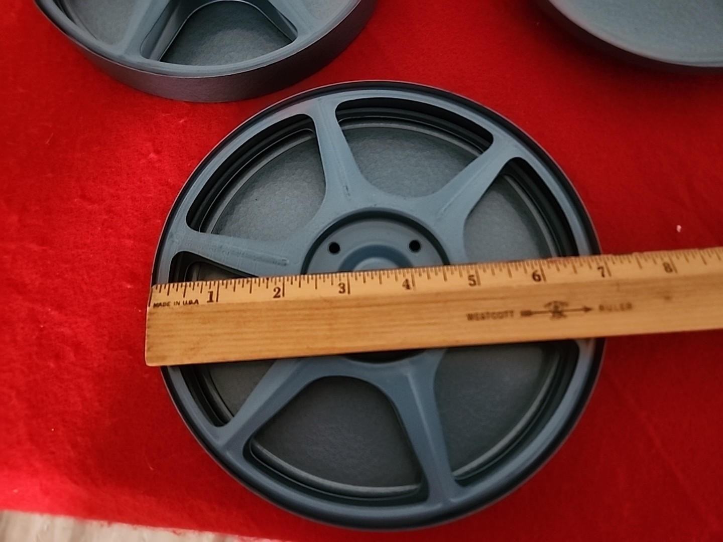 Compco Vintage Film Reels with Metal Canisters 8mm 7 inches Movie Reel – 3
