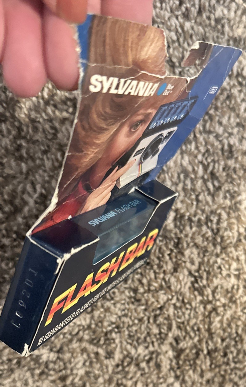 Vintage Sylvania Flash Bar 10 Flashes New Old Stock