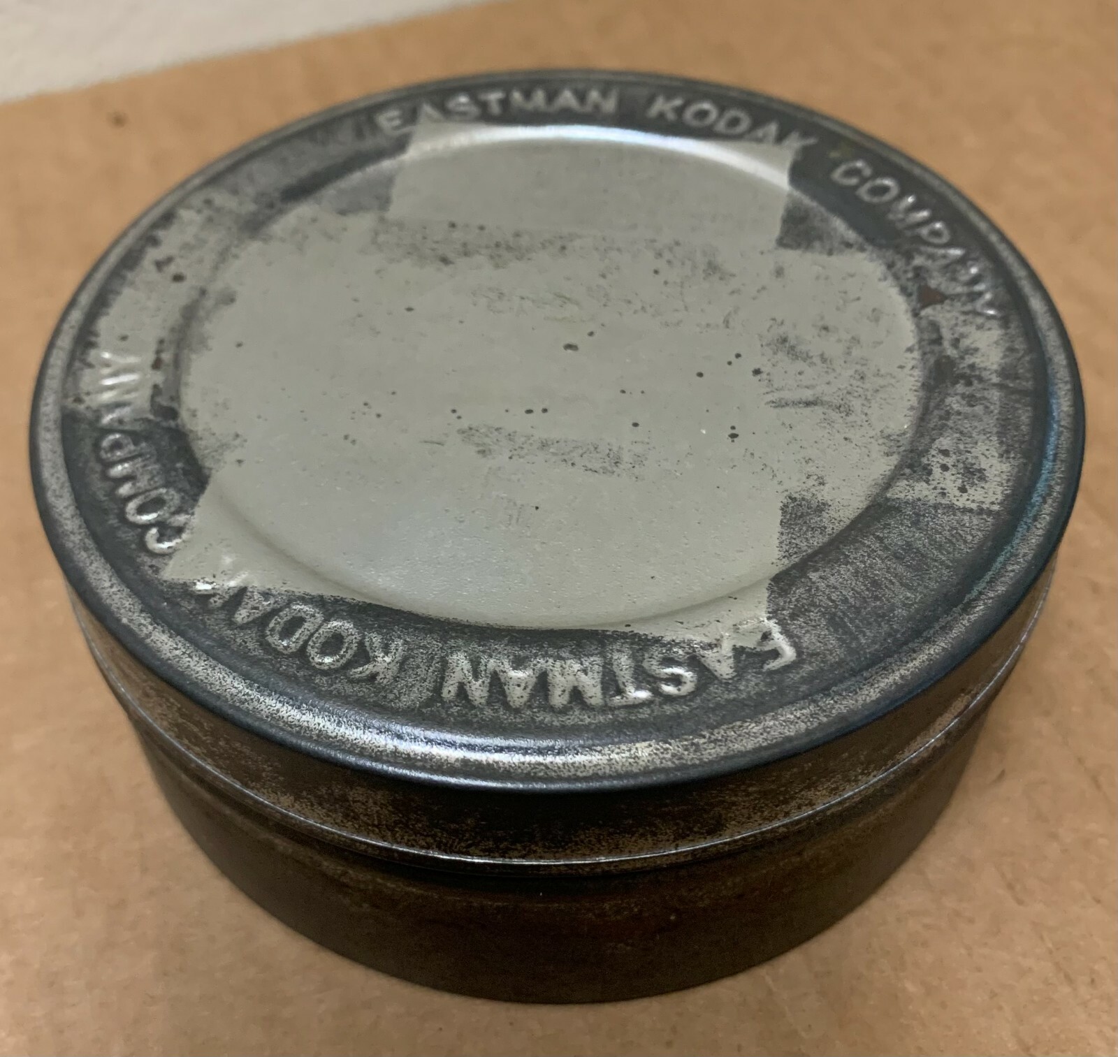 Vintage Eastman Kodak Film Company Cannister 4″ case tin for reel storage