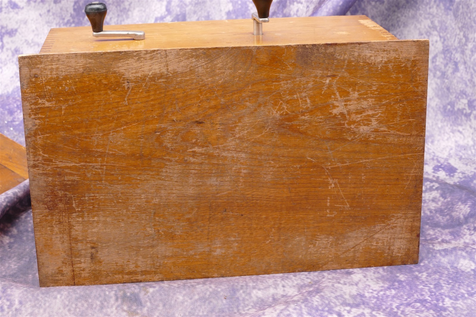 Vintage Kodak Wooden Developer Film Tank 3 1/2″ Model B Dovetail Joints