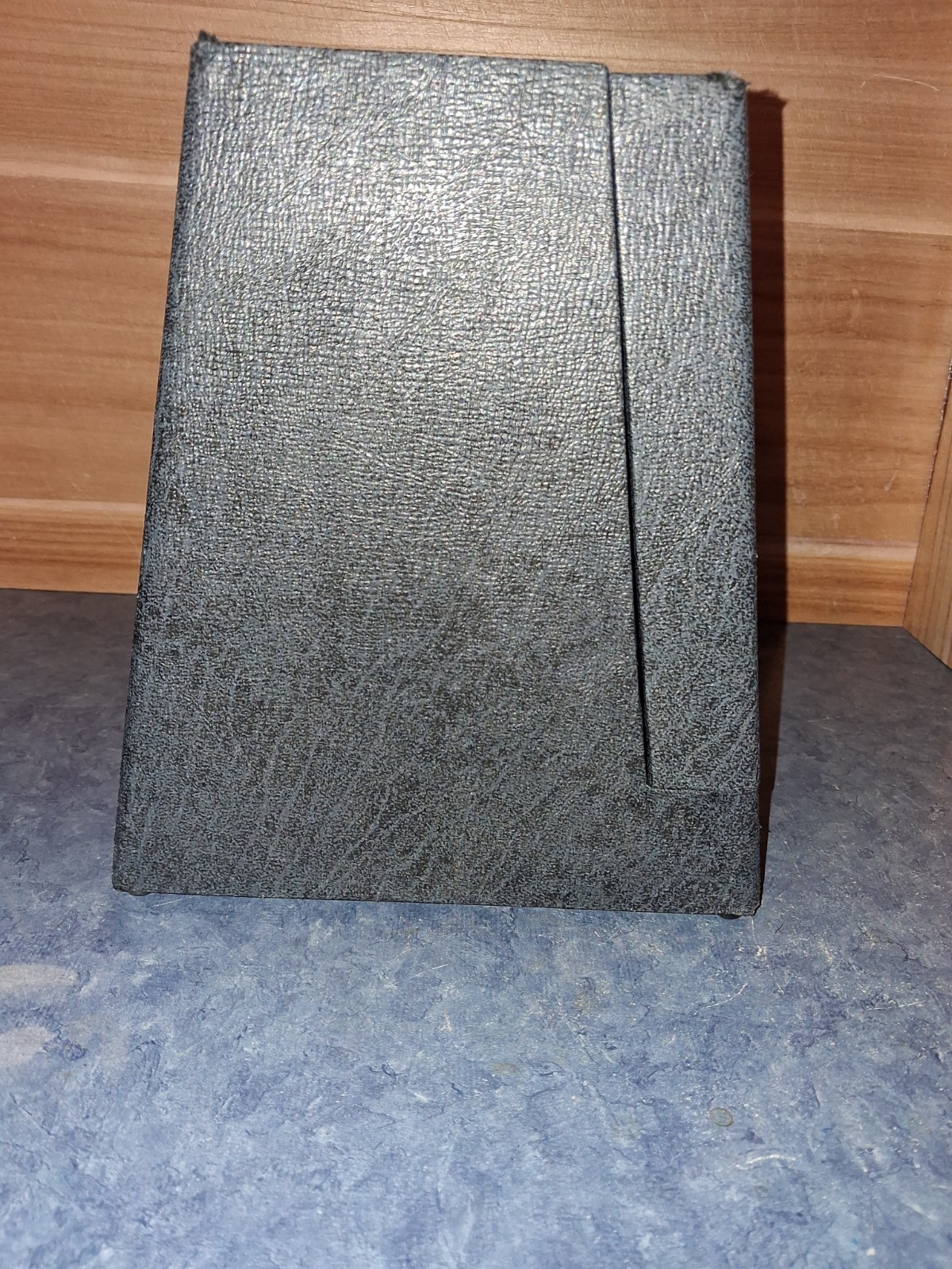 Vintage Faux Leather Carrying Case-Unknown What It Was Used For! 8.5″×9.5×7″