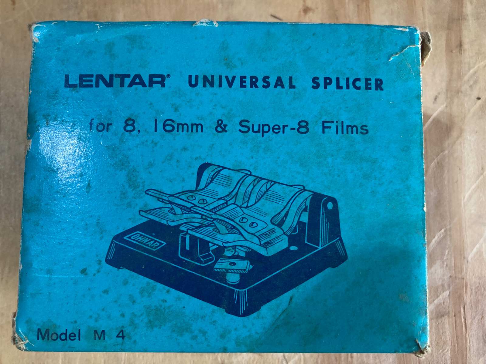 Vintage Lentar Universal Film Splicer for 8mm 16mm super 8 films Model M 4