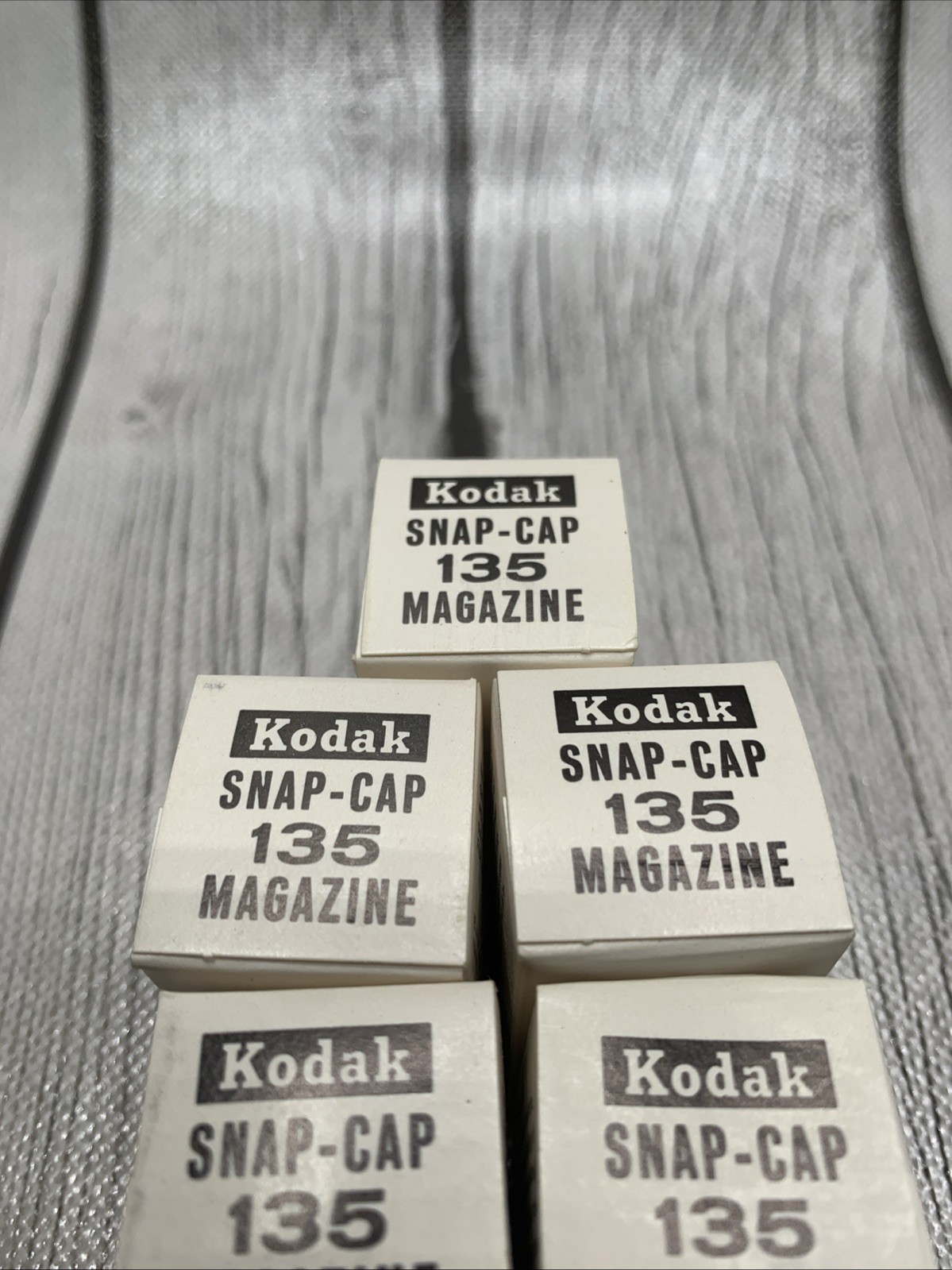 Lot of 5 – Kodak Snap-Cap 135 Film Magazine All New