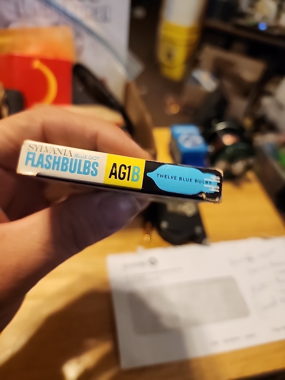 Vintage Sylvania Blue Dot Flashbulbs AG1B