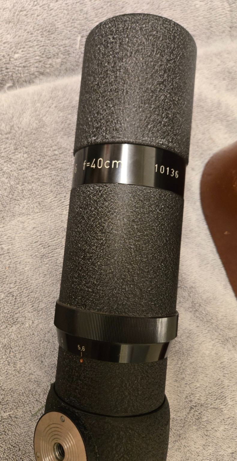 Novoflex fernobjektiv 1:5.6 f=40cm telephoto lens