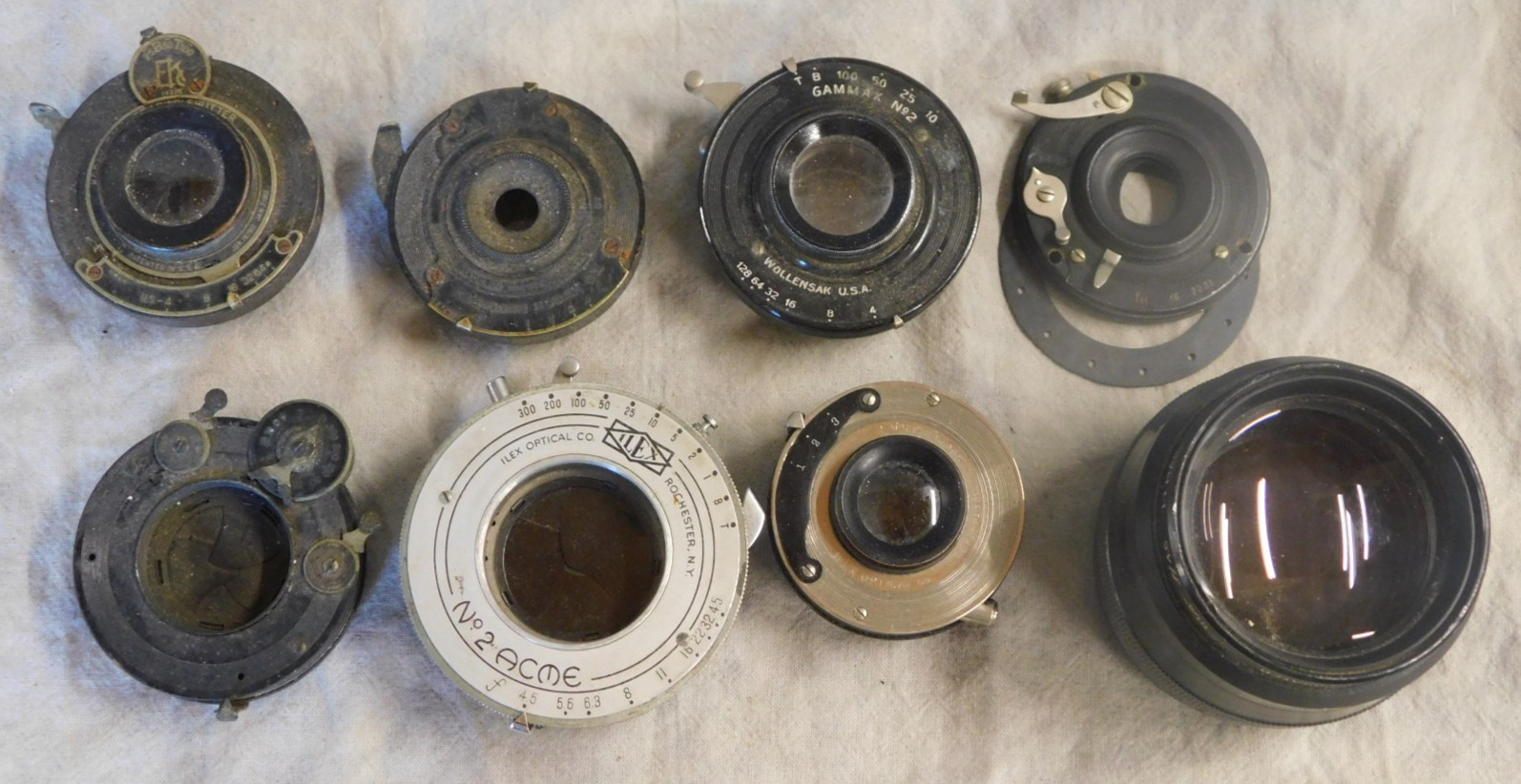 Lens Shutter Lot for Parts or Repair – Ilex, B&L, Kodak LOT for Parts or Repair