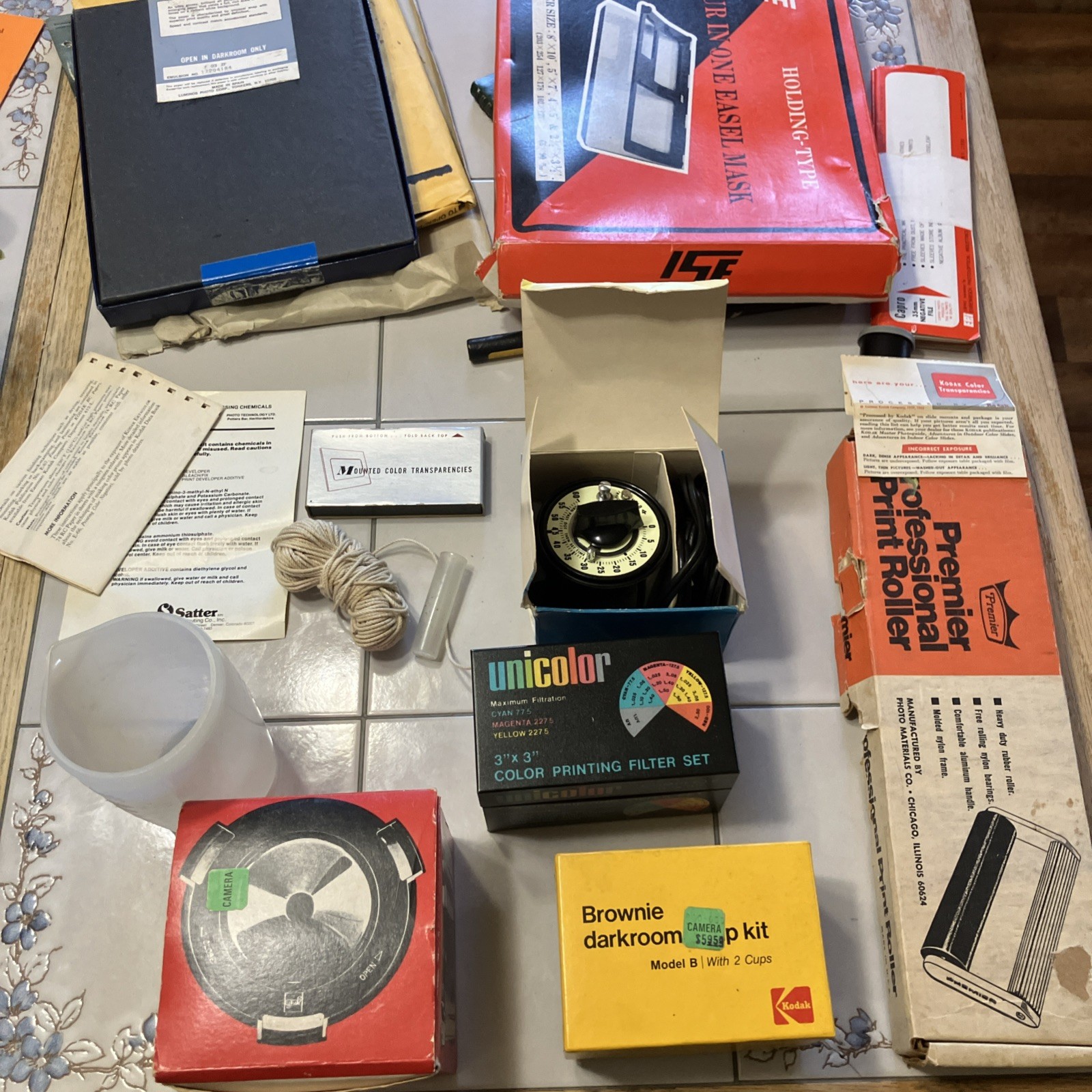 Large Vintage Photography Equipment Lot
