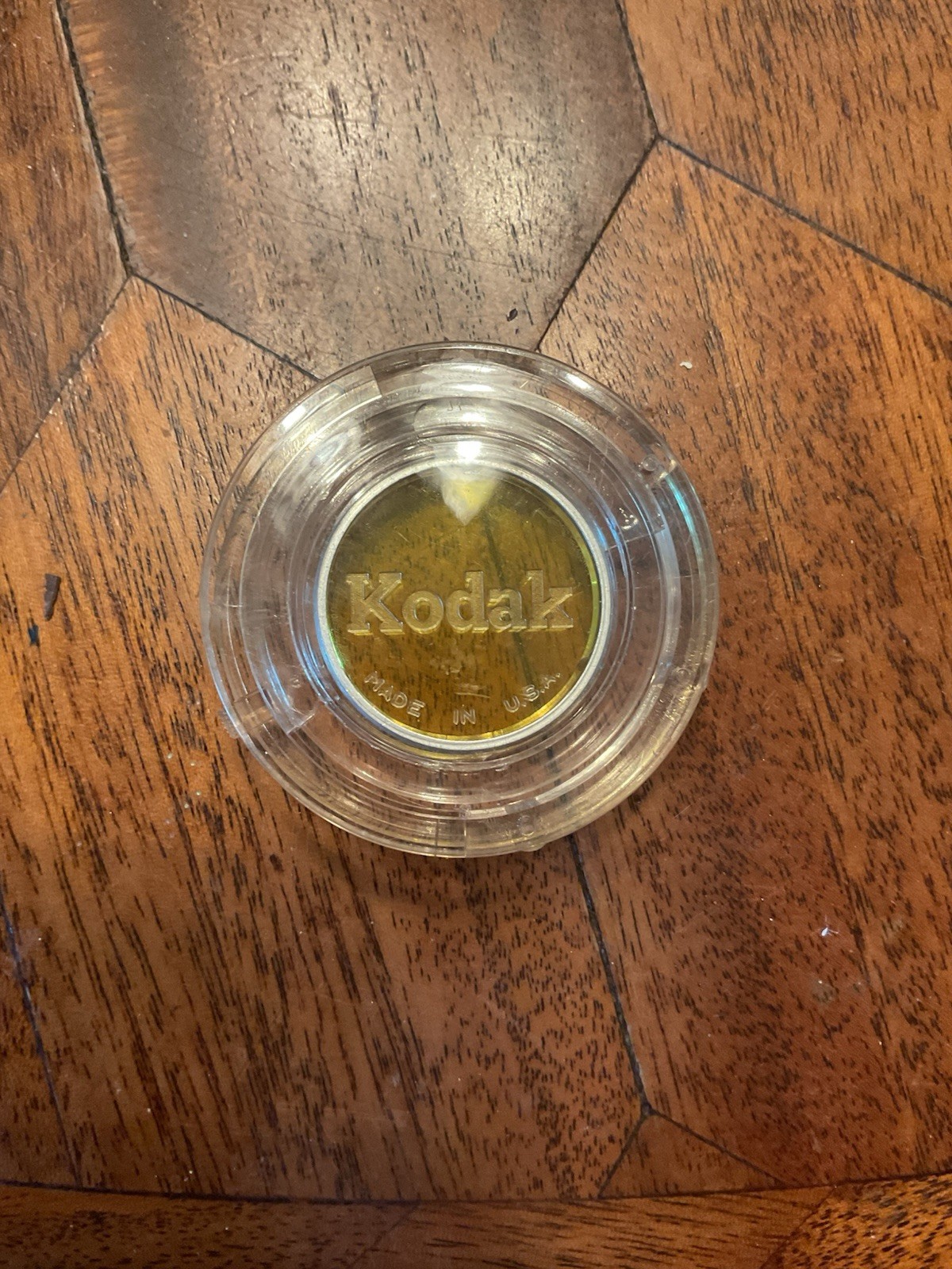 Vintage Kodak Wratten No. 8 (K2) Series 5 photographic filter