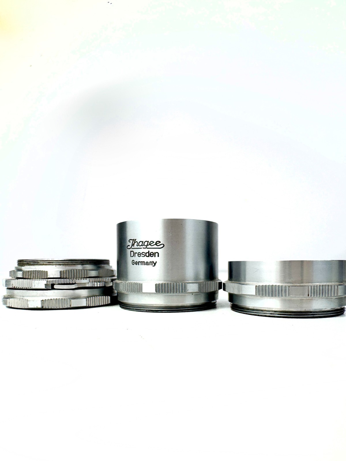 Ihagee Dresden Exakta M40 Macro Extension Tube Set 4 Rings Germany