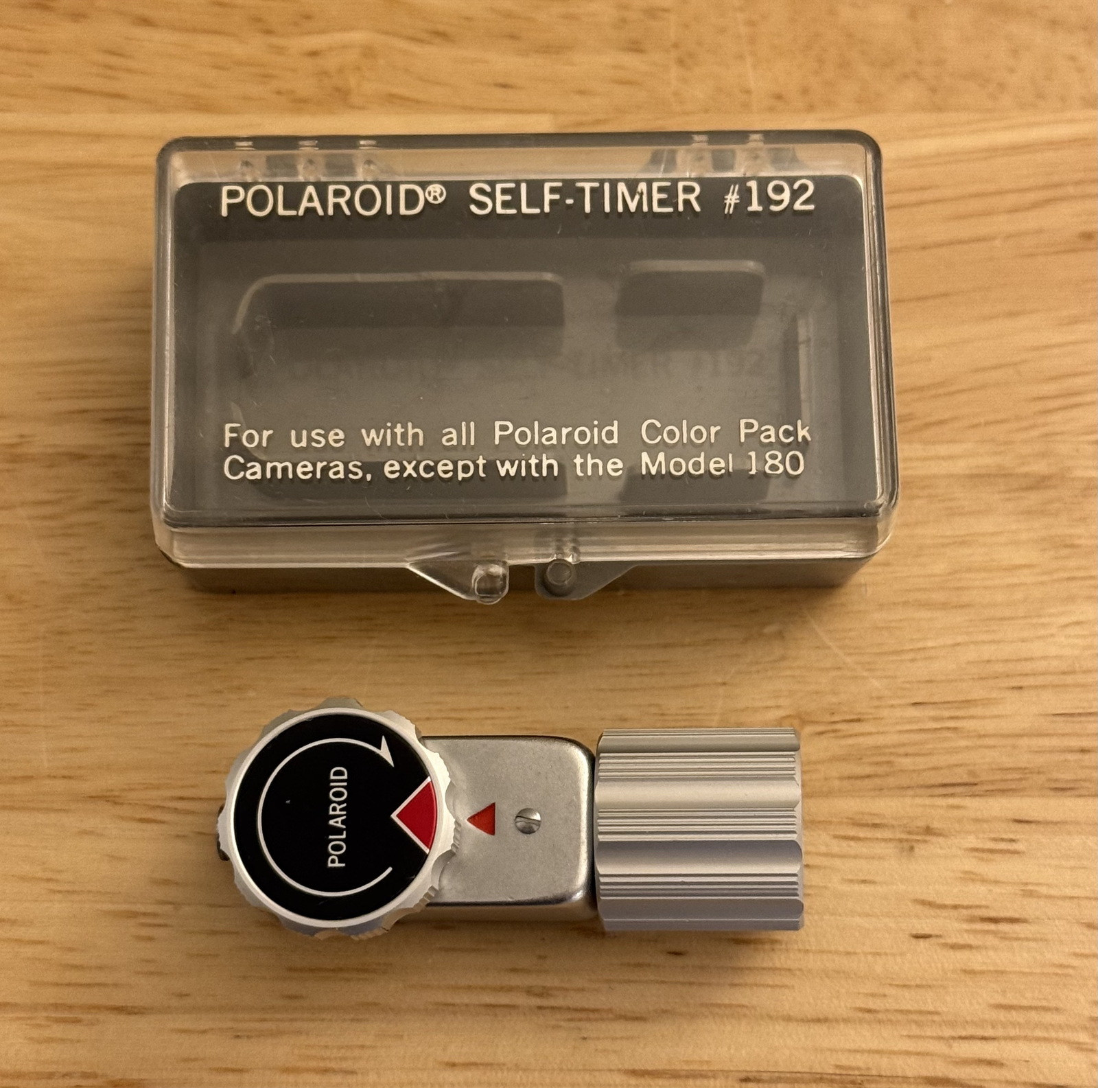 Polaroid Self-Timer #192 for Polaroid Color Pack Cameras w/ Case