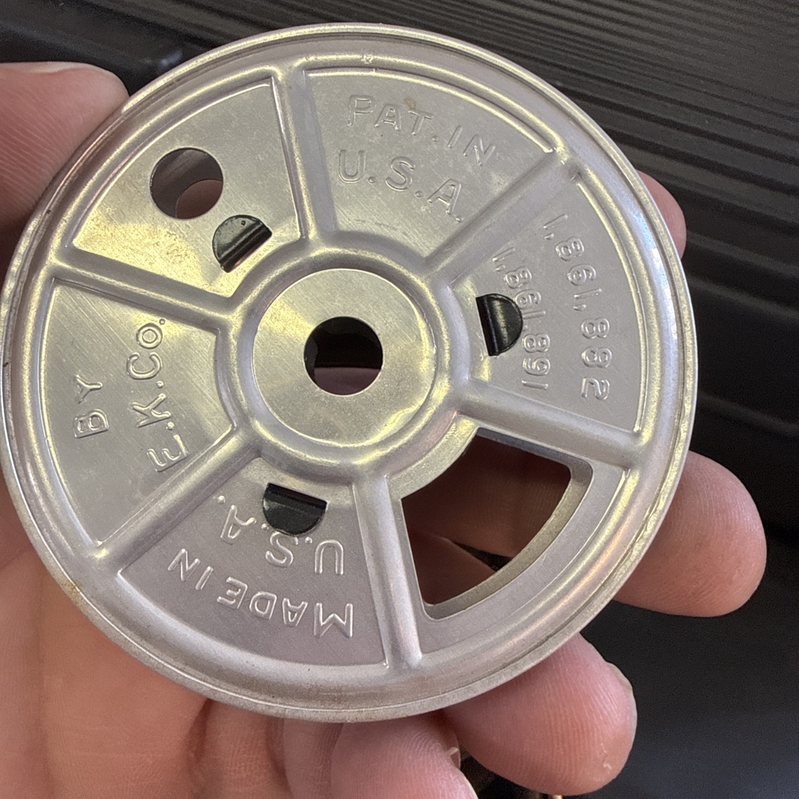 Lot of 13 small Metal Empty 8mm Film Projector Reels