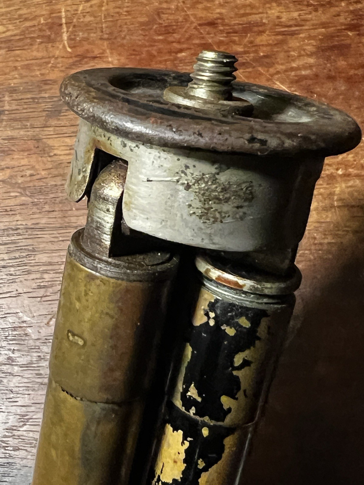 Antique Kodak Brass Camera Tripod Rochester NY Pat Oct 31 1911 Extends 4 Ft