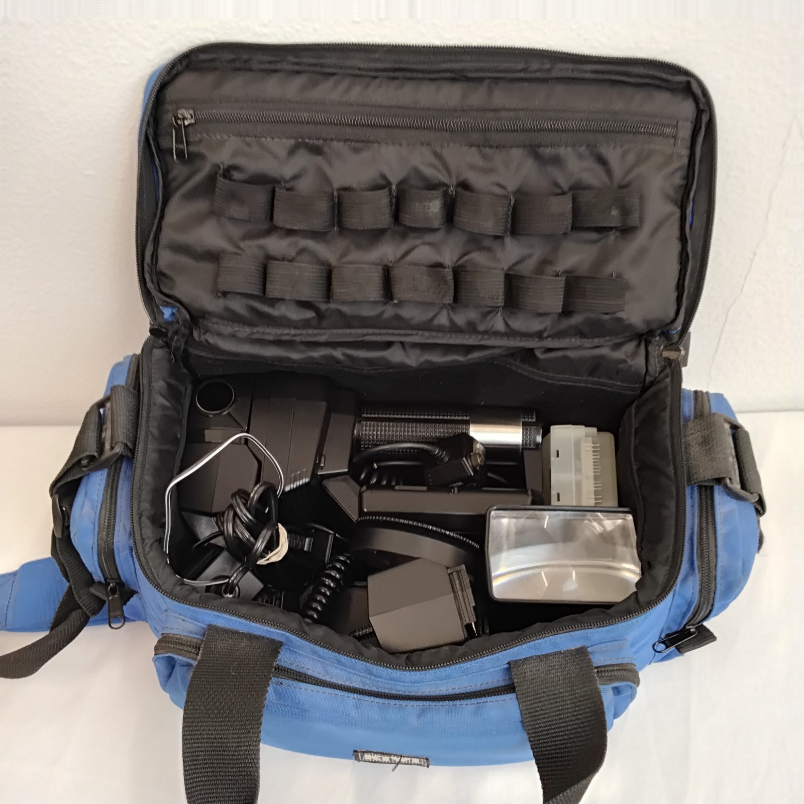 Sunpak 622 Flash Pro System Flash + Accessories Vintage Lot For Parts *J5833