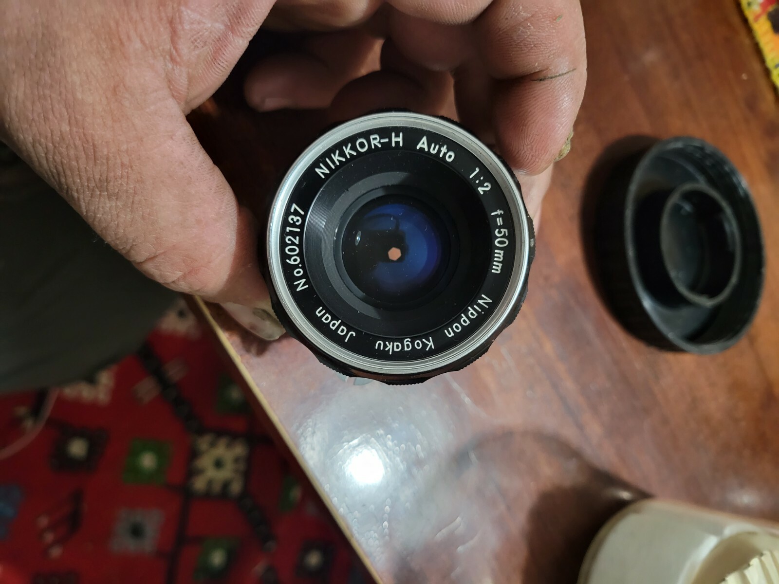 Nikkor 52 mm lens Vintage