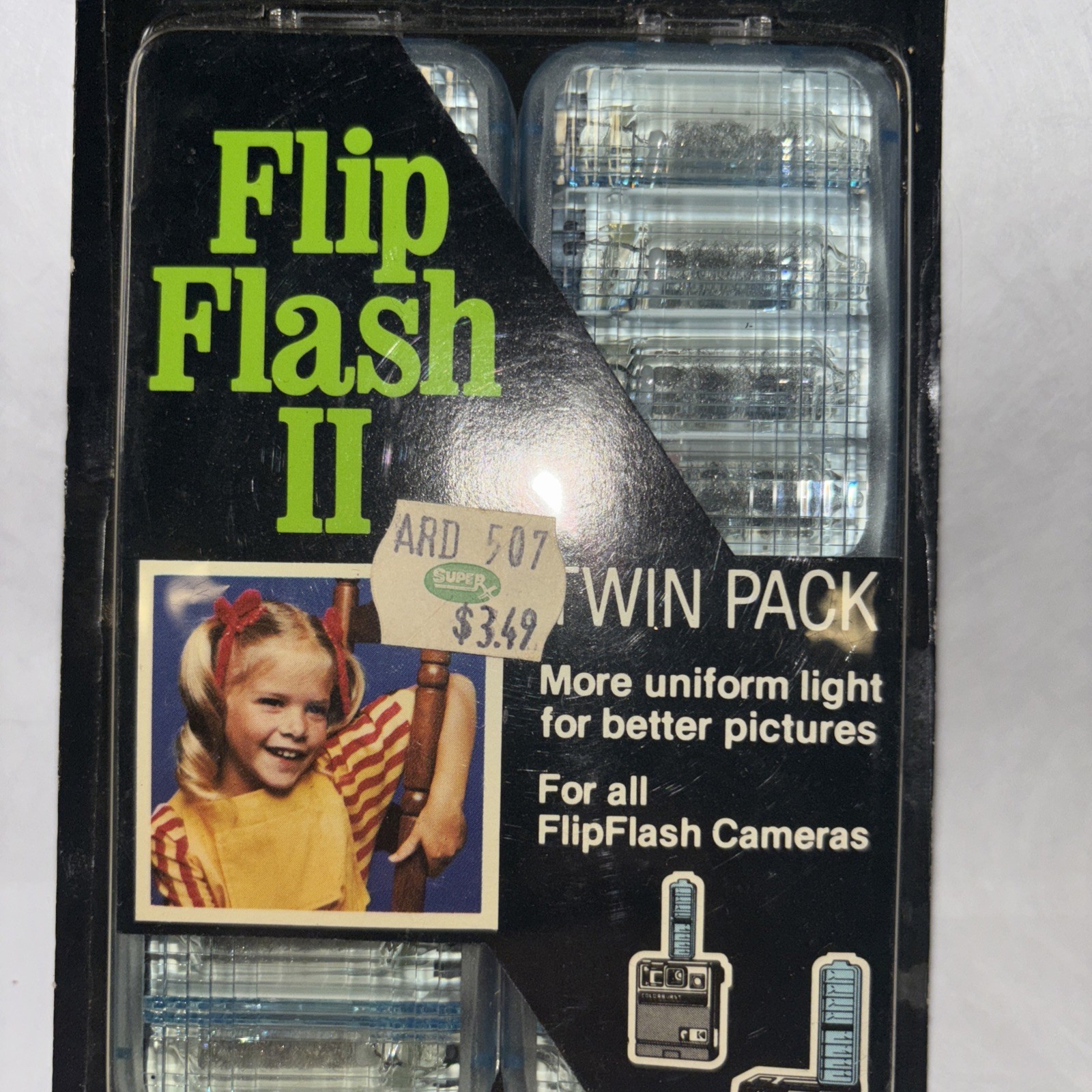 GE Flip Flash II | 2 Bars / 16 Flashes, For FlipFlash Cameras NEW