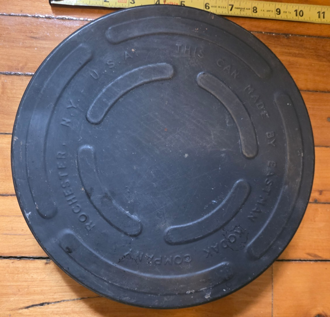 Vintage Eastman Kodak Metal Film Can Canister Movie Reel USA