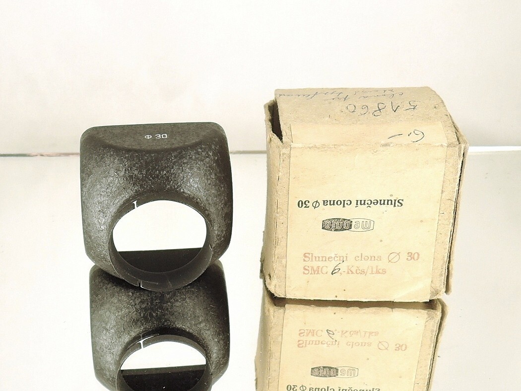 Flexaret Meopta Shade Hood Ø 30 Lens Hood for Flexaret II – V Never Used + Box