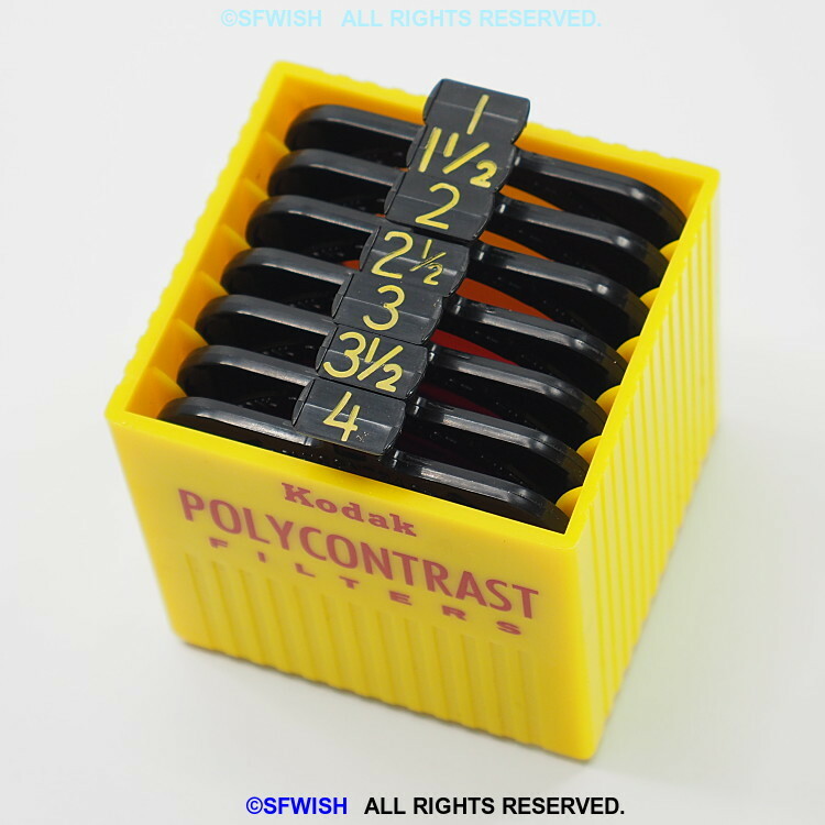 Vintage Kodak Polycontrast Filter Kit ++FREE SHIP!