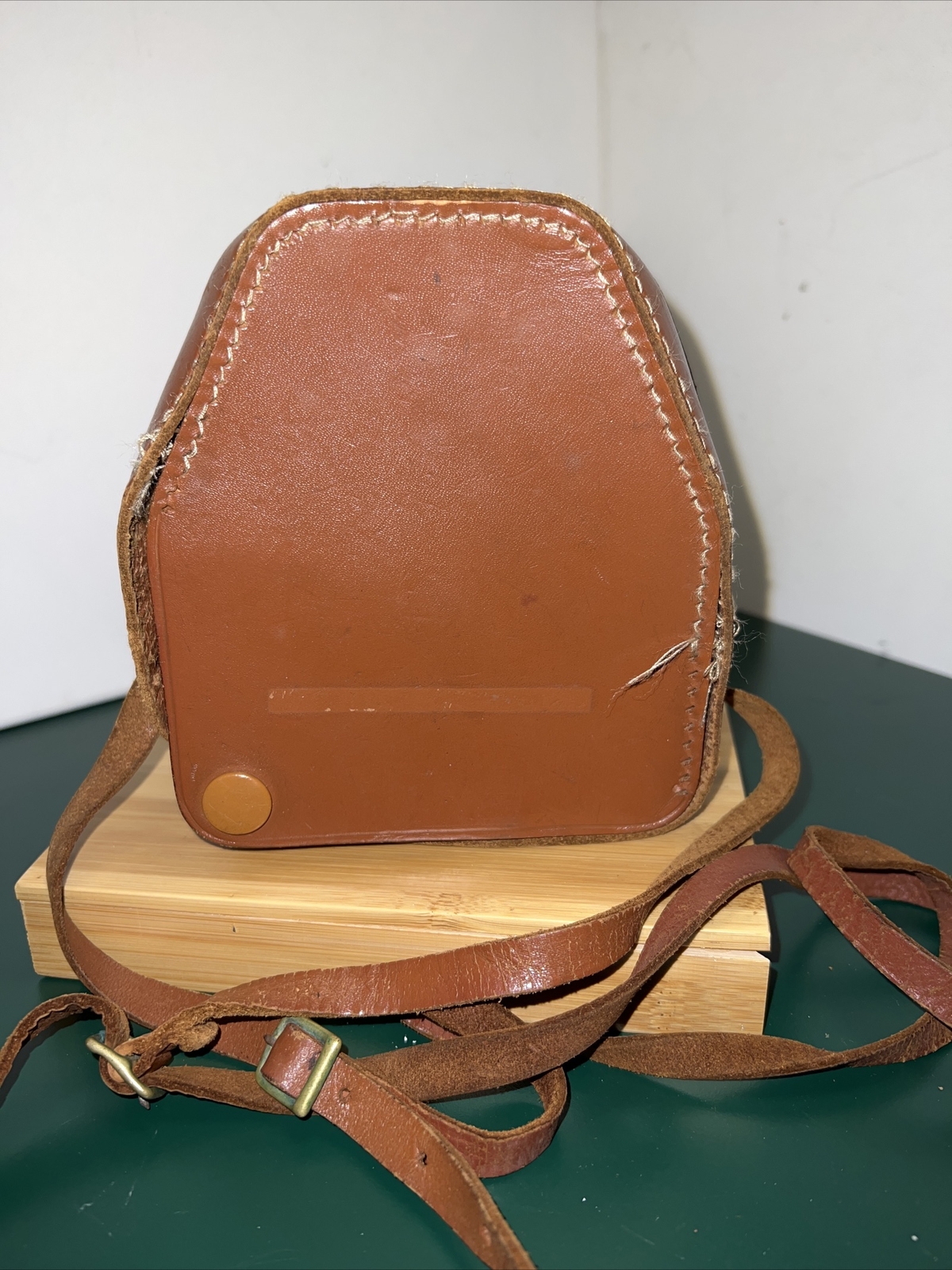 Paillard Bolex C-85 Genuine Camera Case Brown Leather