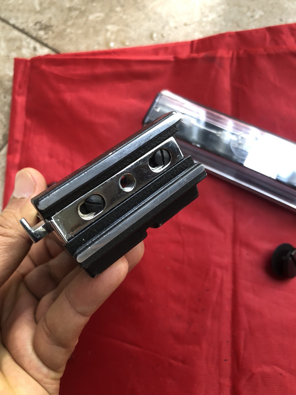 Bolex Base plate And Shutter Release For Bolex H16 Reflex Non Reflex cameras