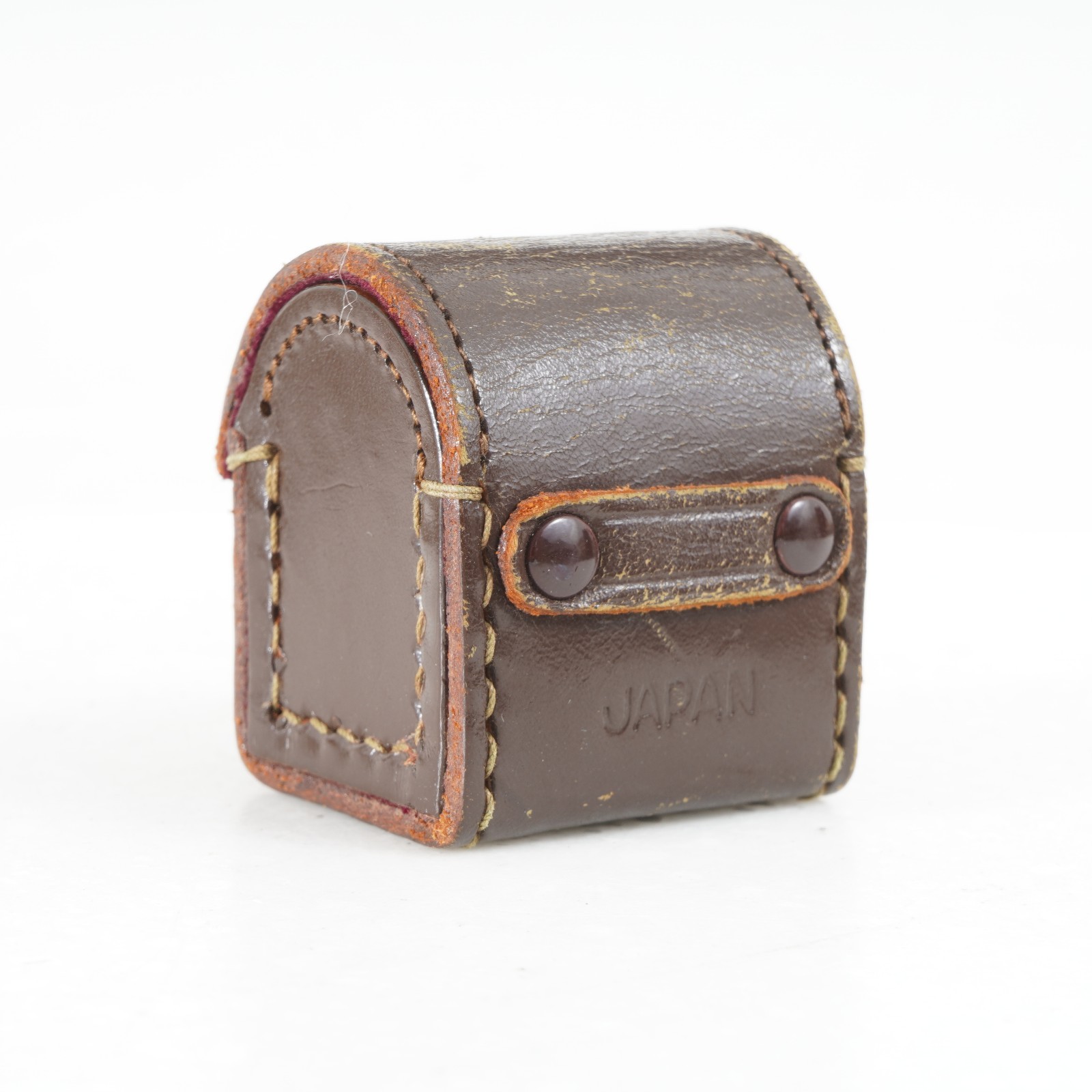 :Nikon Nippon Kogaku Small Brown Leather Rangefinder External Viewfinder Case