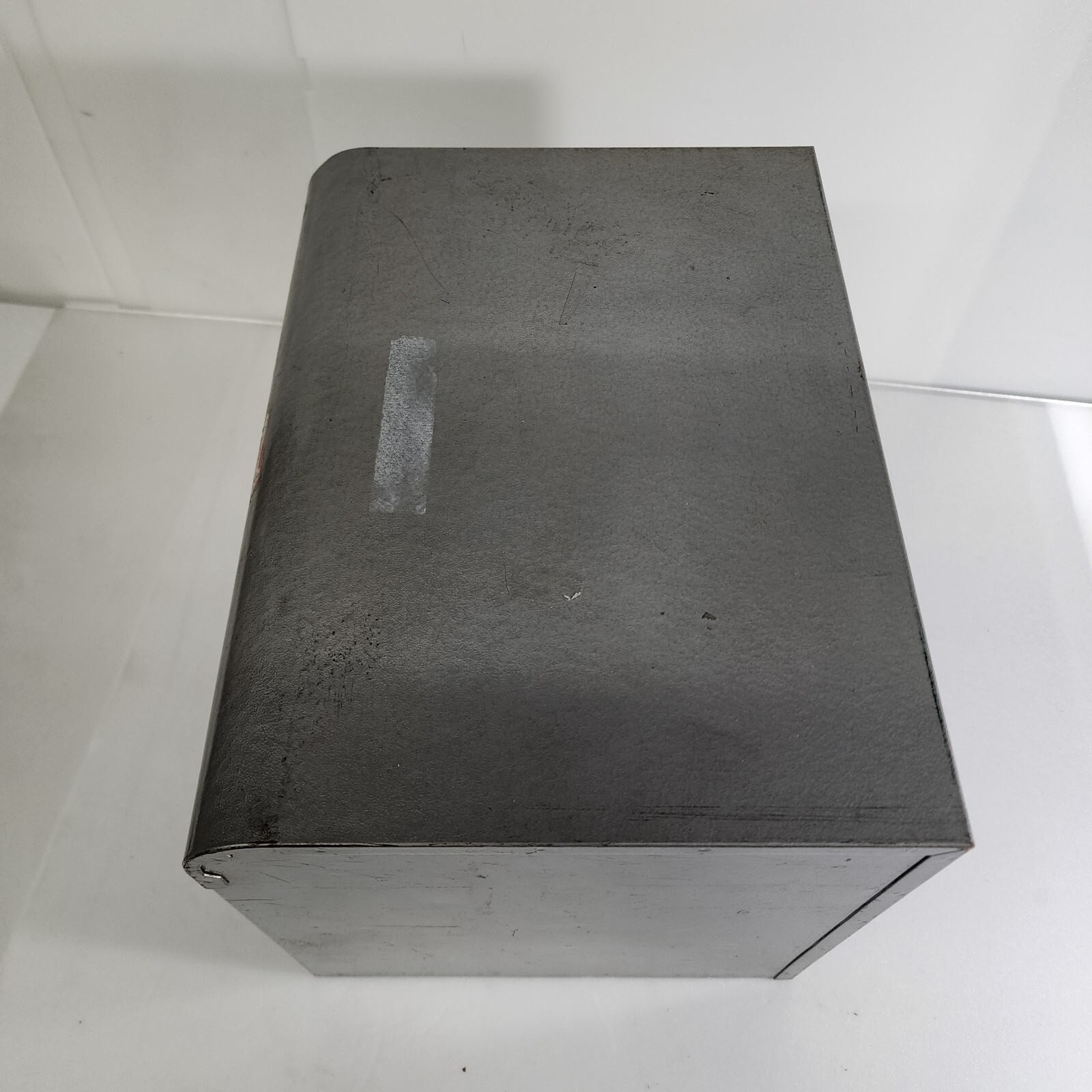 Vintage Brumberger Dark Room Roll Top Film Storage Box 12x9x9″