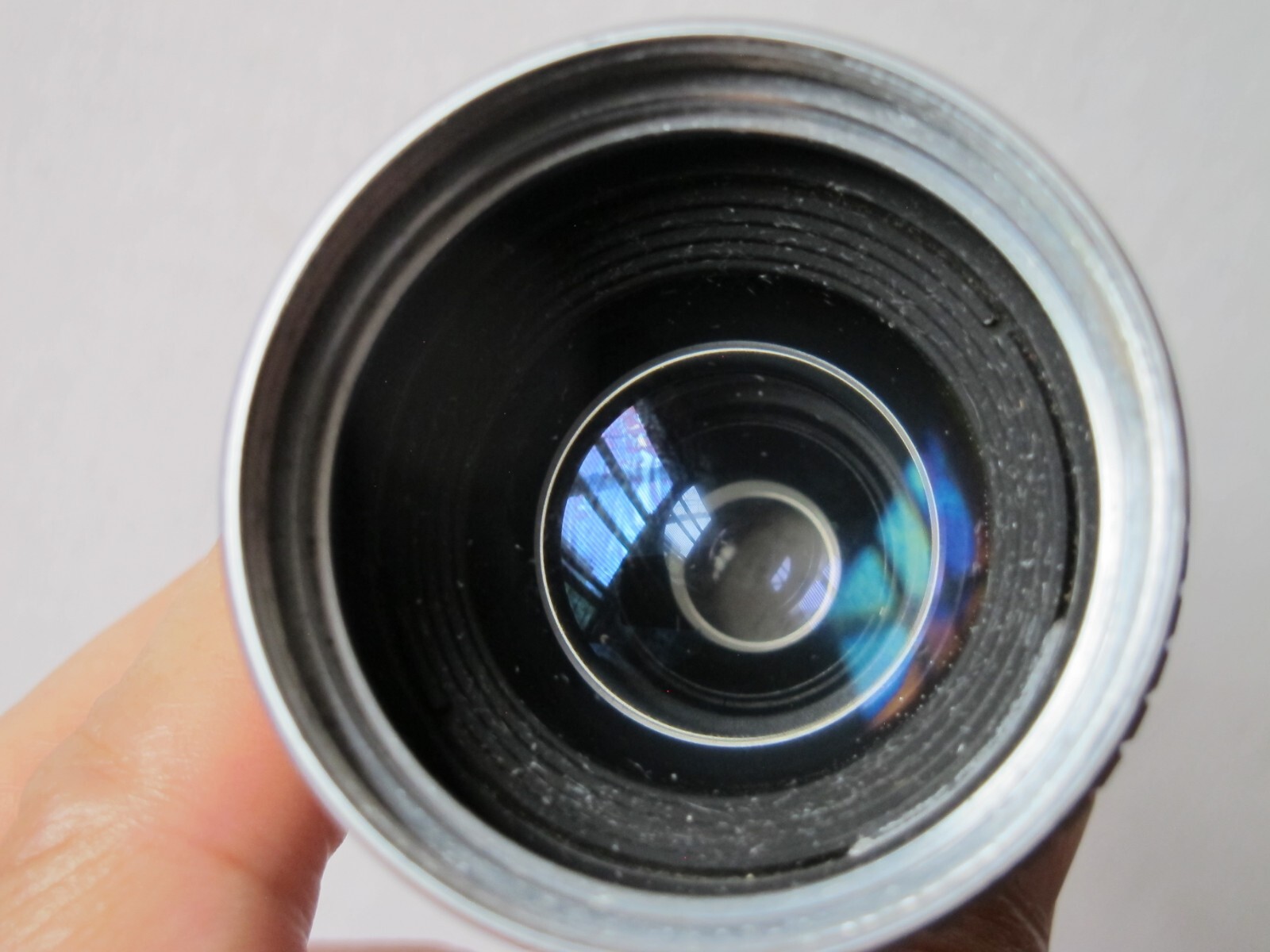 Vintage Metal Bell & Howell 1 1/2 X Wide Angle Lens Attachment, 28mm Threads
