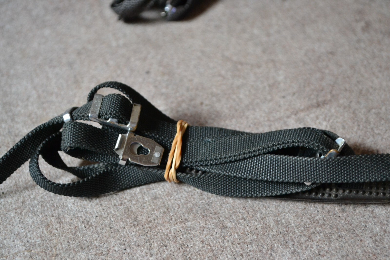 Original neck strap with fasteners for Kiev-6 60 shoulder pad medium format 1 ps