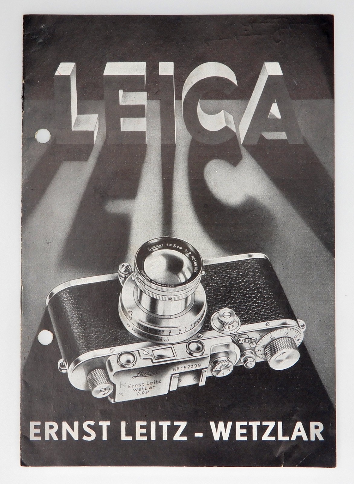 Leica Ernst Leitz-Wetzlar from Leica Standard to IIIA Price List