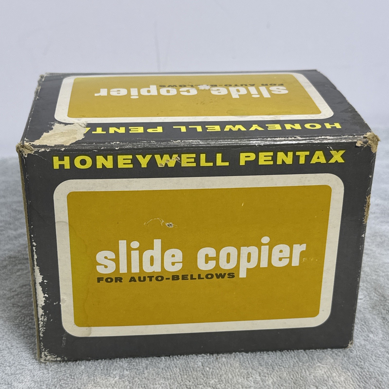 Honeywell Pentax Slide Copier Auto Bellows Attachment w/ Box Japan 7090