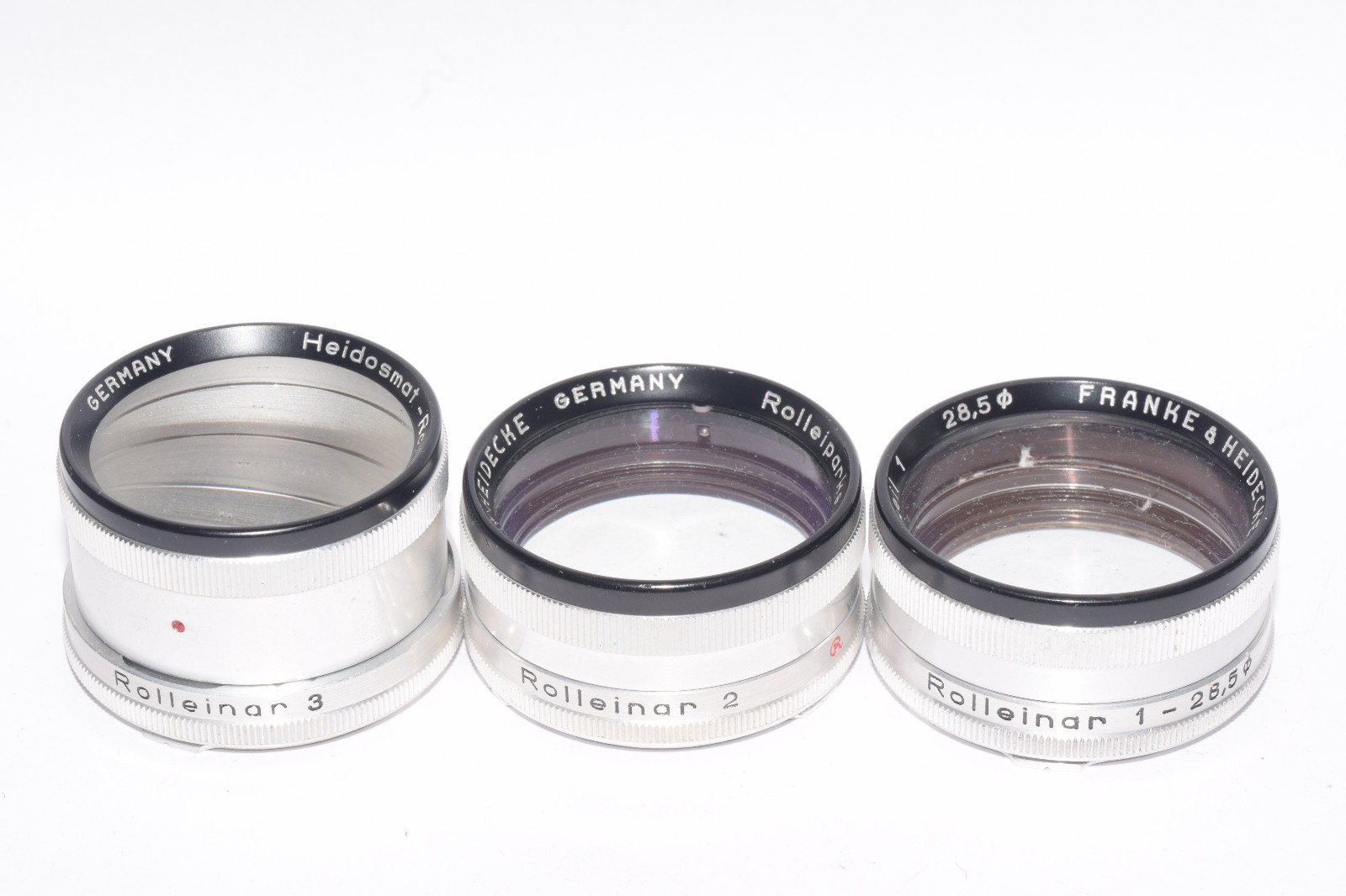 For Rolleiflex TLR Set Filter Bay I Rolleinar 1 2 3 Q-28.5