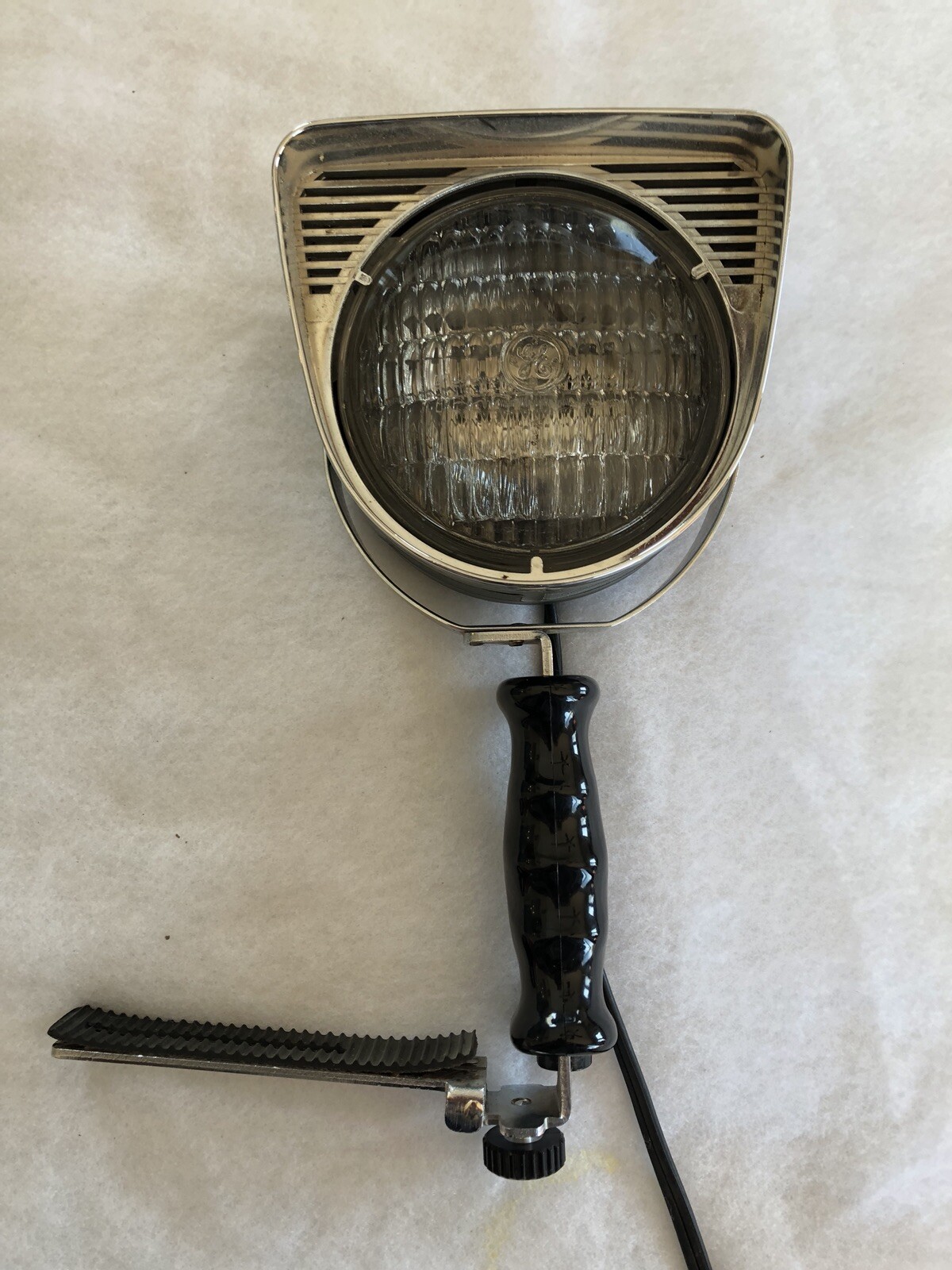 Vintage Lott A Lite Home Movie Lighting Sealed Beam GE Uniflood Lamp