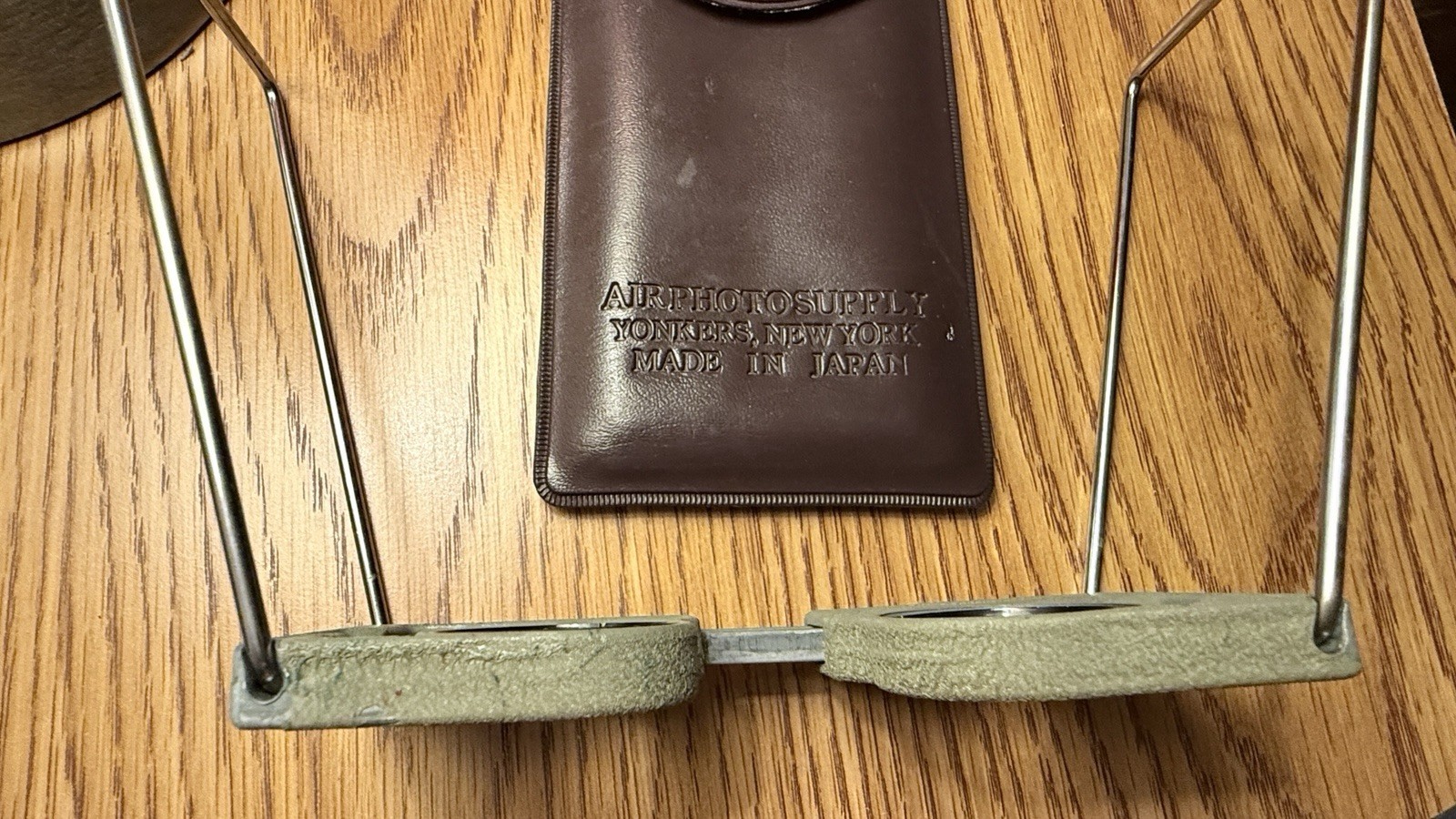 Vintage Air Photo Supply Folding Stereo Slide Viewer w/ Case Made in Japan