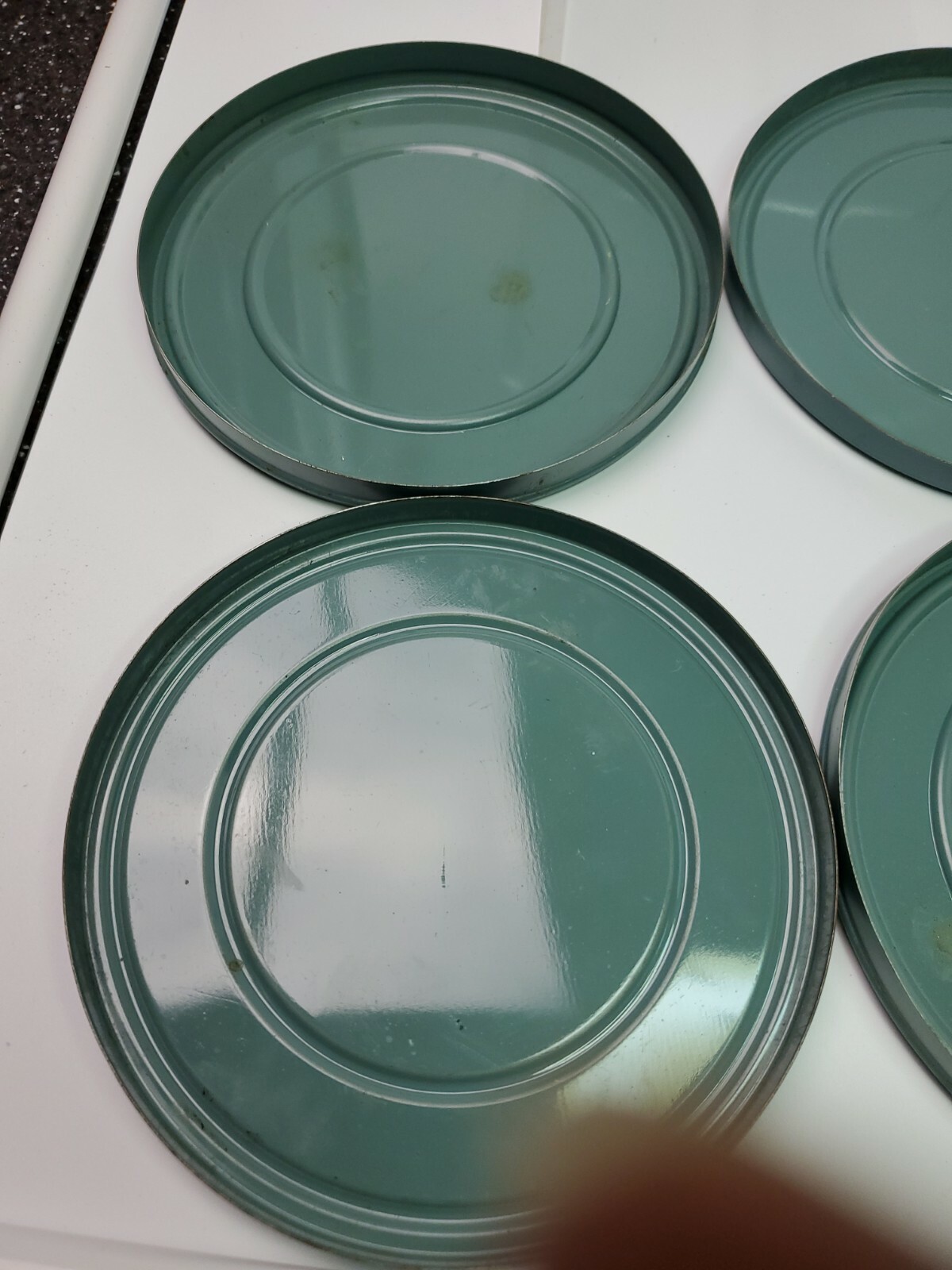 Reelane Thread-o-matic 5″ Film Reel and Canister x2 Preowned