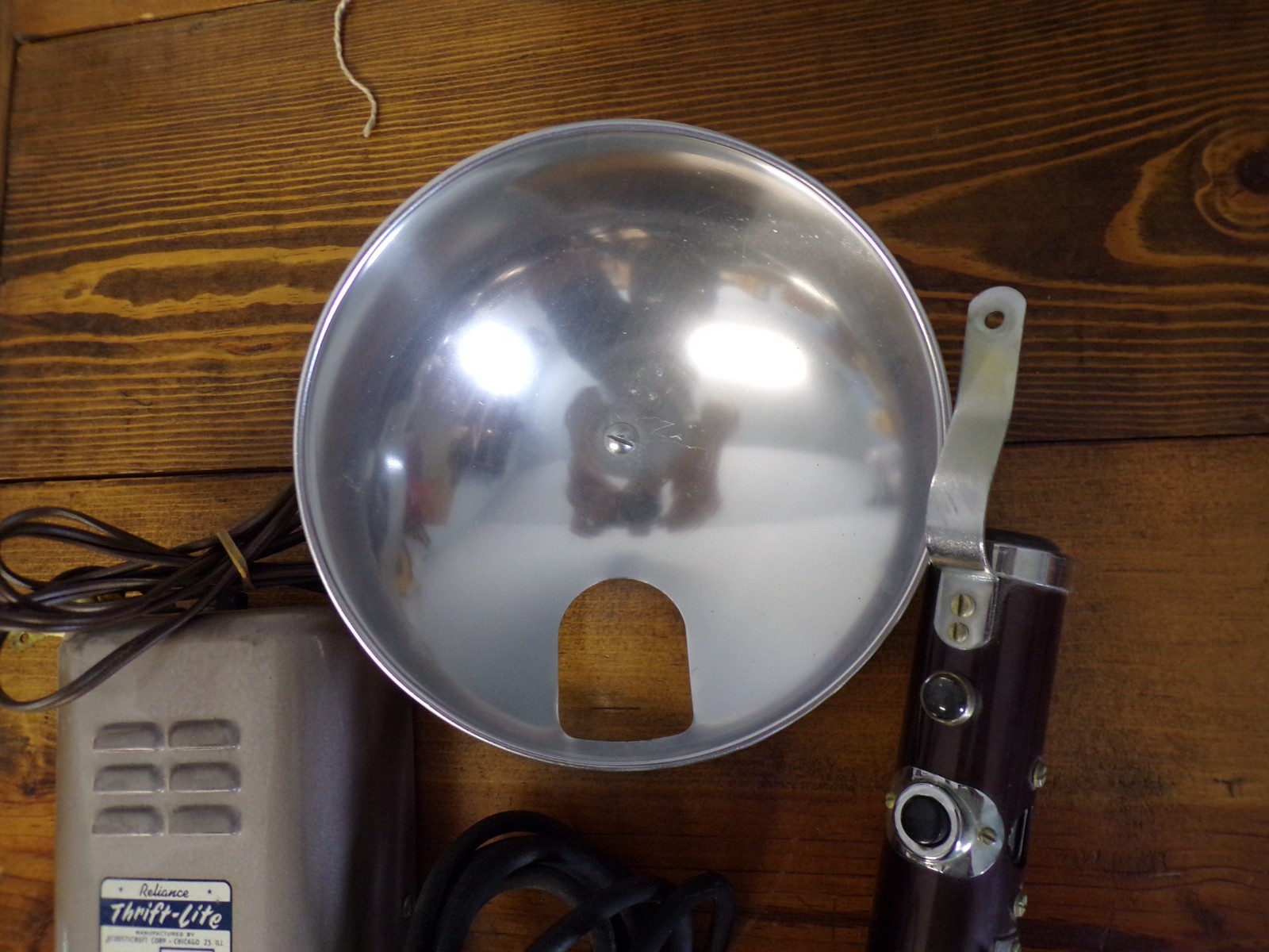 Thrift-Lite AC-45 Portapack Flash Unit Vintage Acousicraft Chicago Original Box