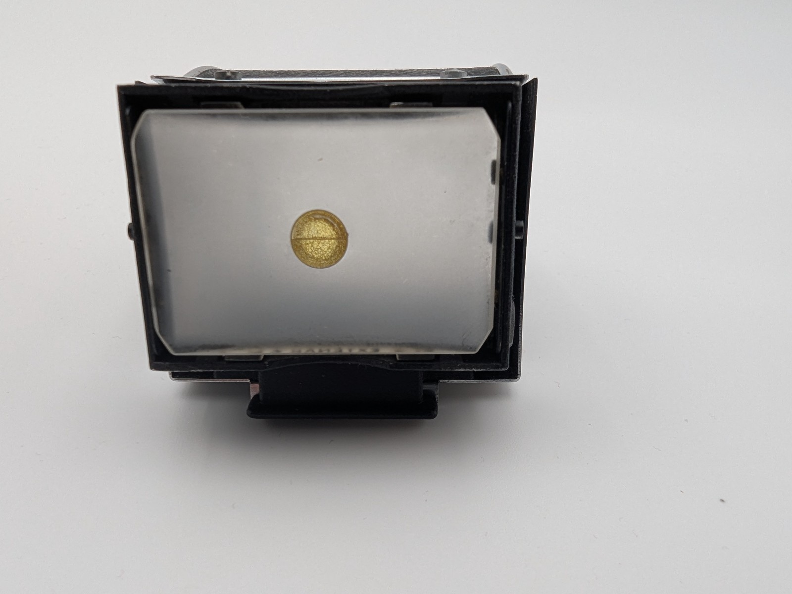 Ihagee Exakta waist level finder in case, very clean, ground glass screen