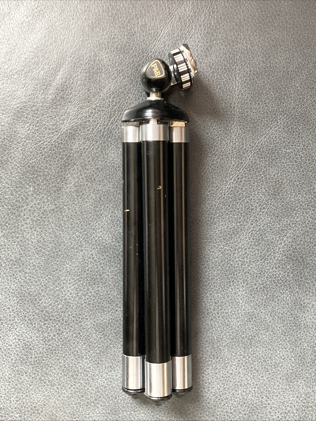 Vtg P&B Ponder Best Camera Tripod Model 99 10”-48″ Adjustable Height Telescoping