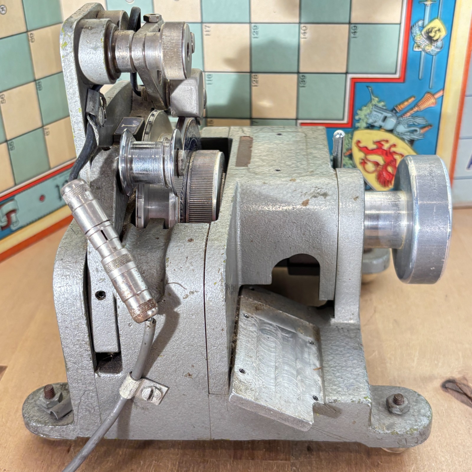 Precision Magnetic Synchronizer Attachement Movie Film Editing Equipment Vintage
