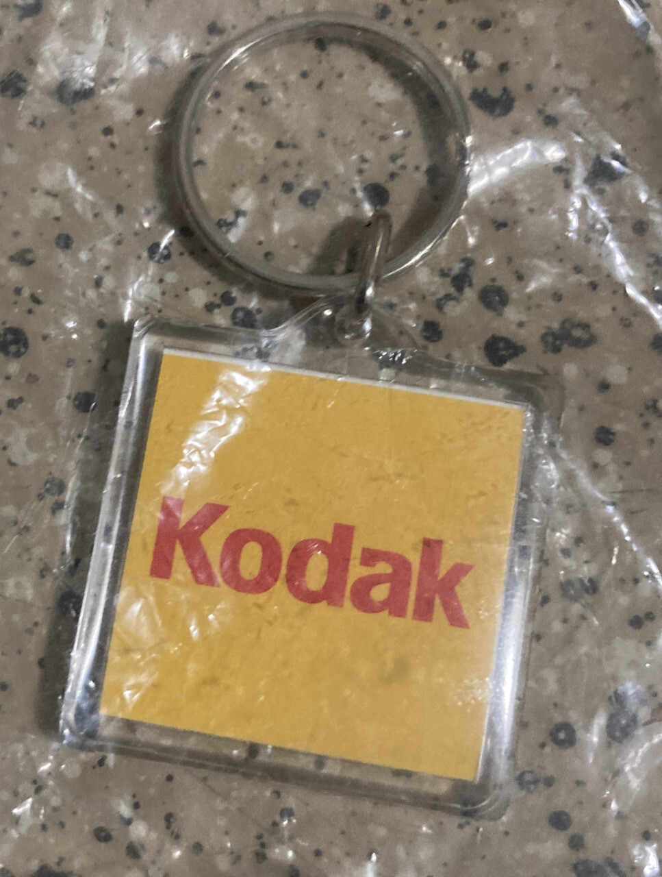 Rare & Unique Kodak New PLASTIC Key Chain PICTURE MAKER KIOSK