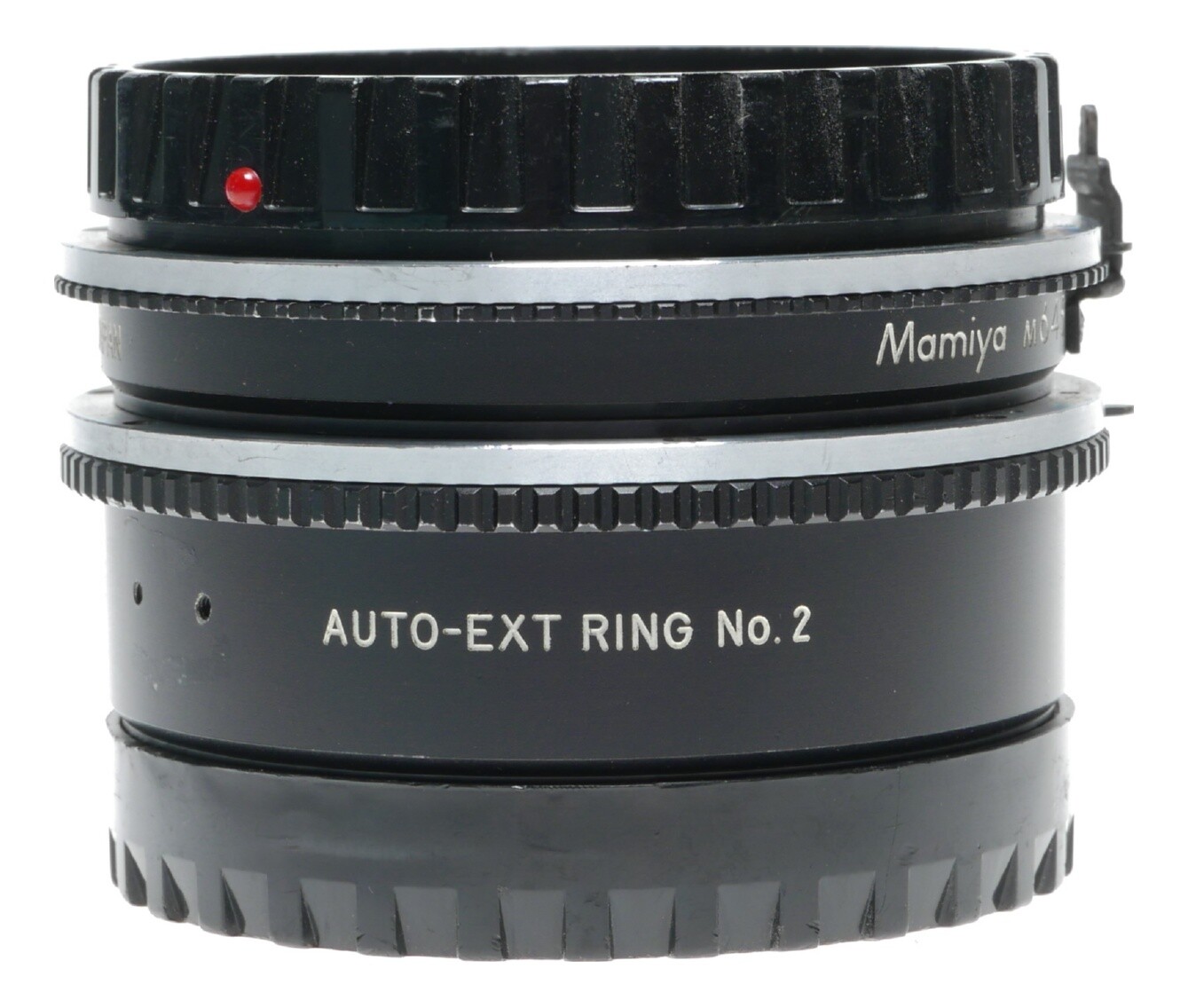 Mamiya M645 Auto-Ext ring No. 2 and No.1 medium format camera