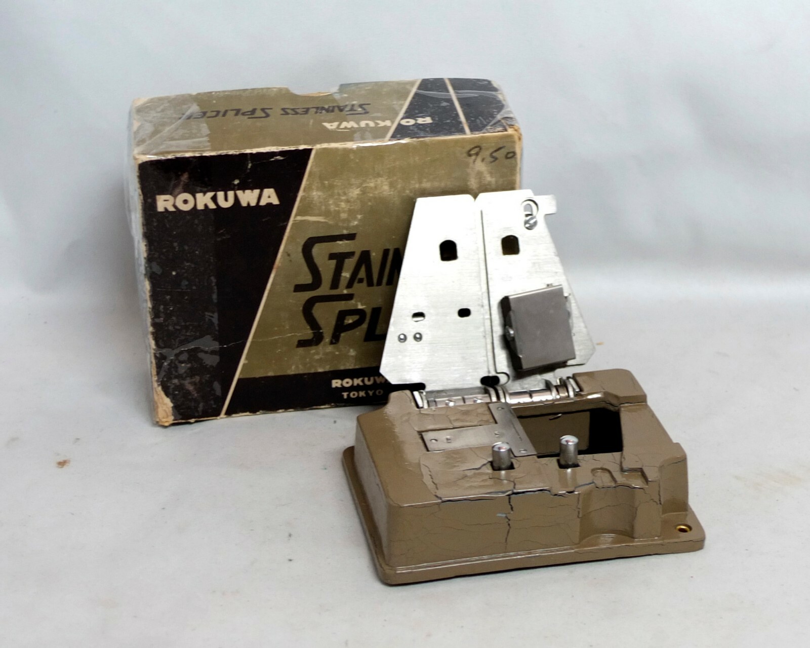 Rokuwa Film Splicer Klebepresse 8mm Super 8 Movie Film