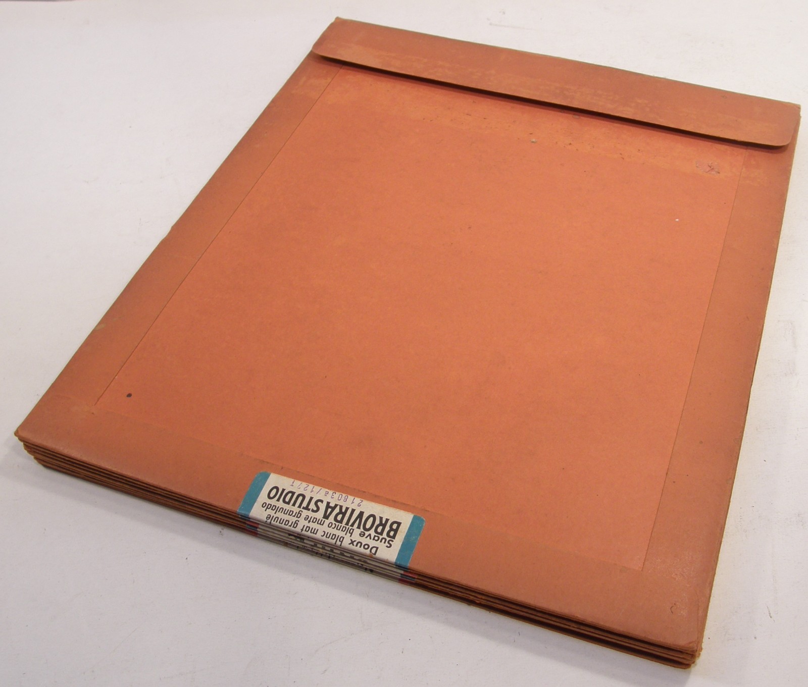 LOT 7 VINTAGE 1950’S AGFA 11X13 EMPTY CARDBOARD PHOTO PAPER ENVELOPES