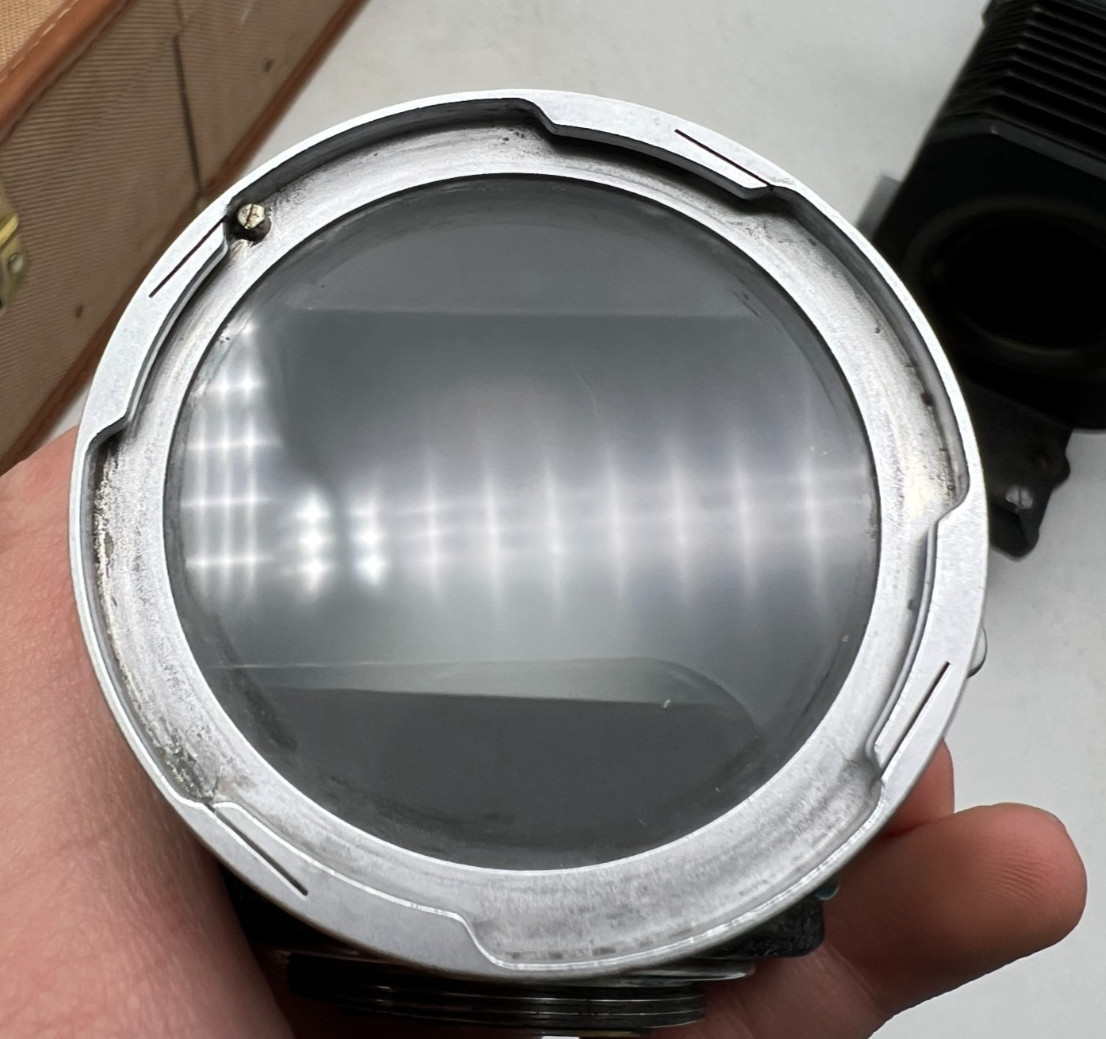 Leitz Leica Visoflex I Focusing Bellows / Mirror Box Finder / Magnifier w/ Case