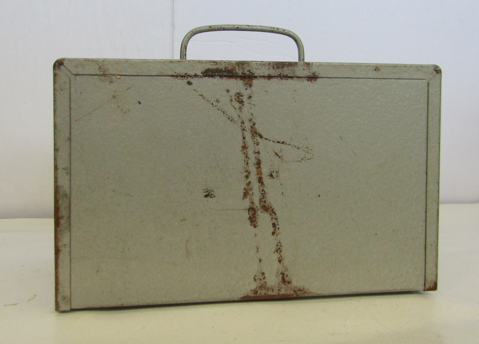 Vintage Brumberger Film Case Reels Canisters Holds 12 Metal 1008 Made in USA