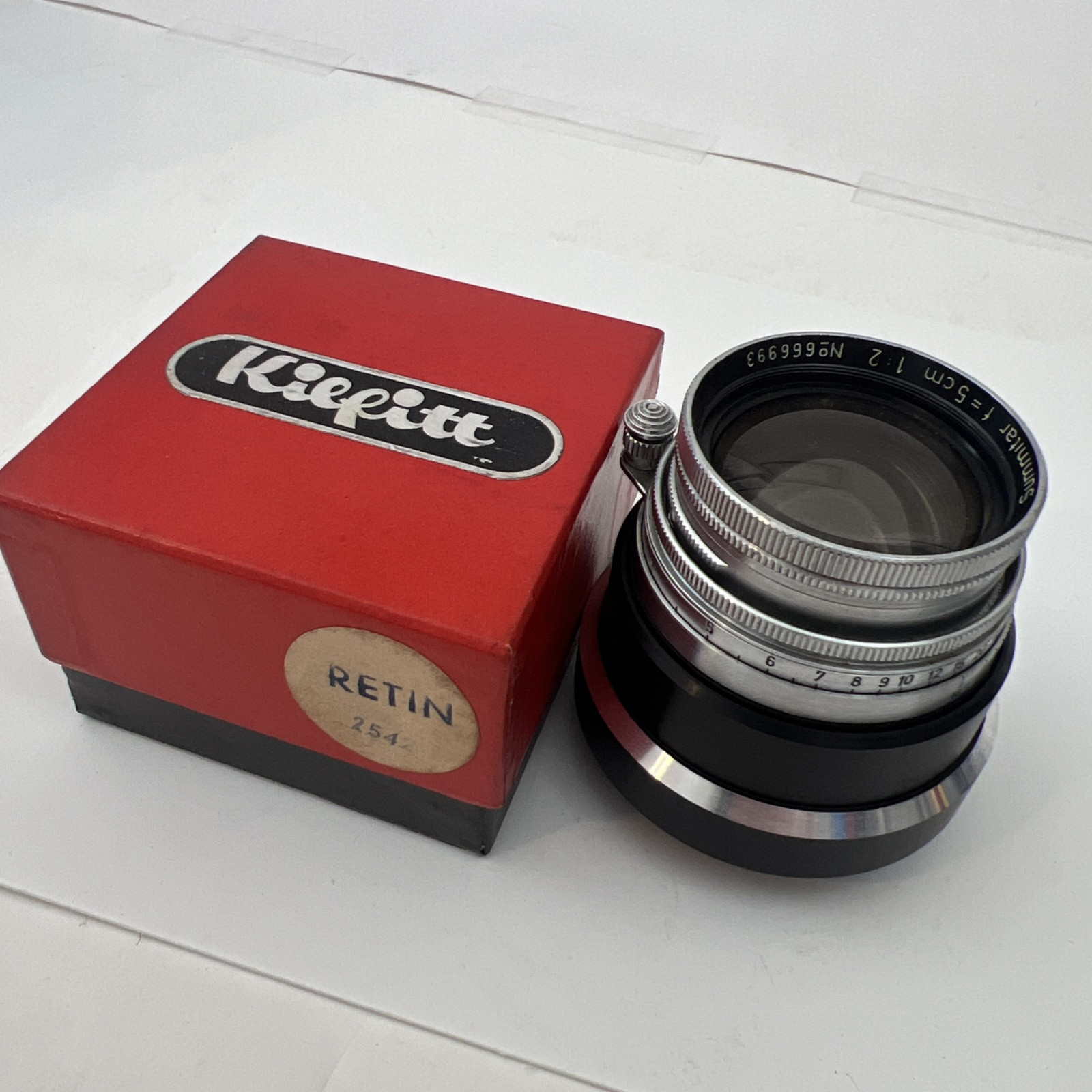 RARE KILFITT 39MM Praktina Camera Leica 90mm Kilar Screw On Lens ADAPTER MOUNT