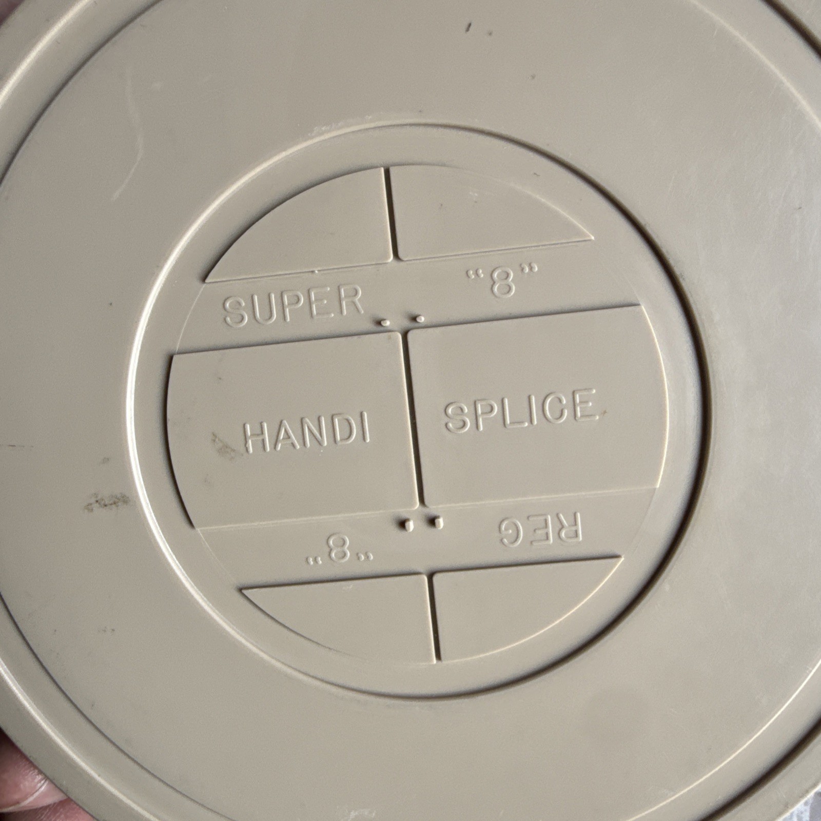 Vintage Plastic 8mm and Reel & Case 5.25” Lot Of 4