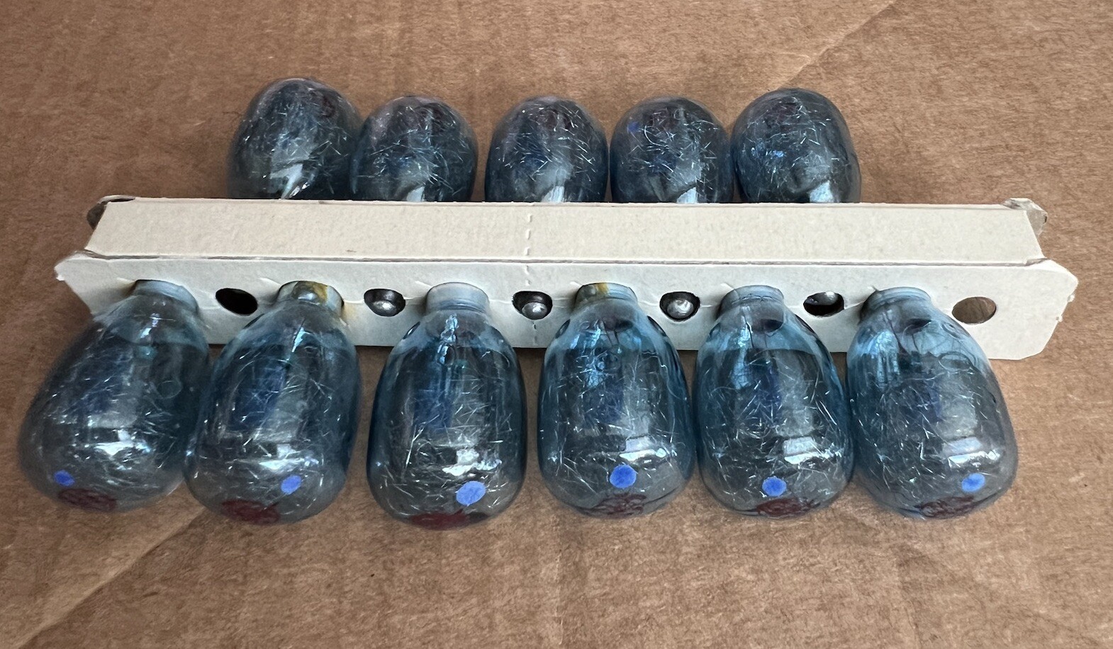 VTG GE M3B Flashbulbs 11 Bulbs Blue Original Box General Electric CG612-AK14